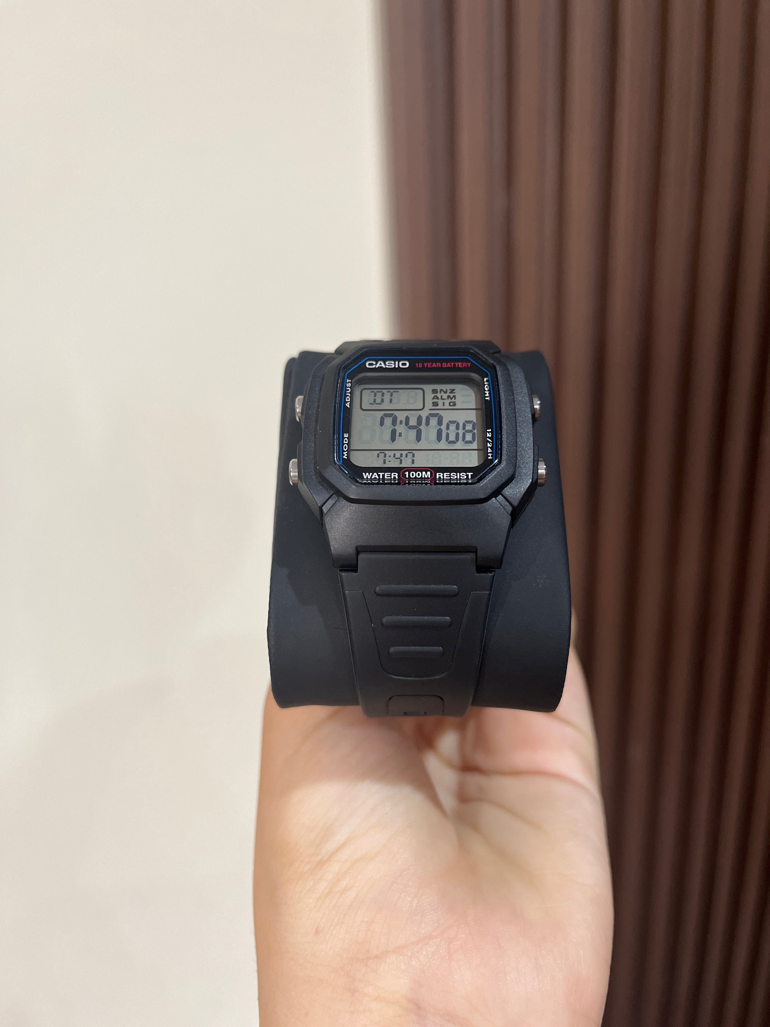CASIO HOMBRE W-800H-1AVDF