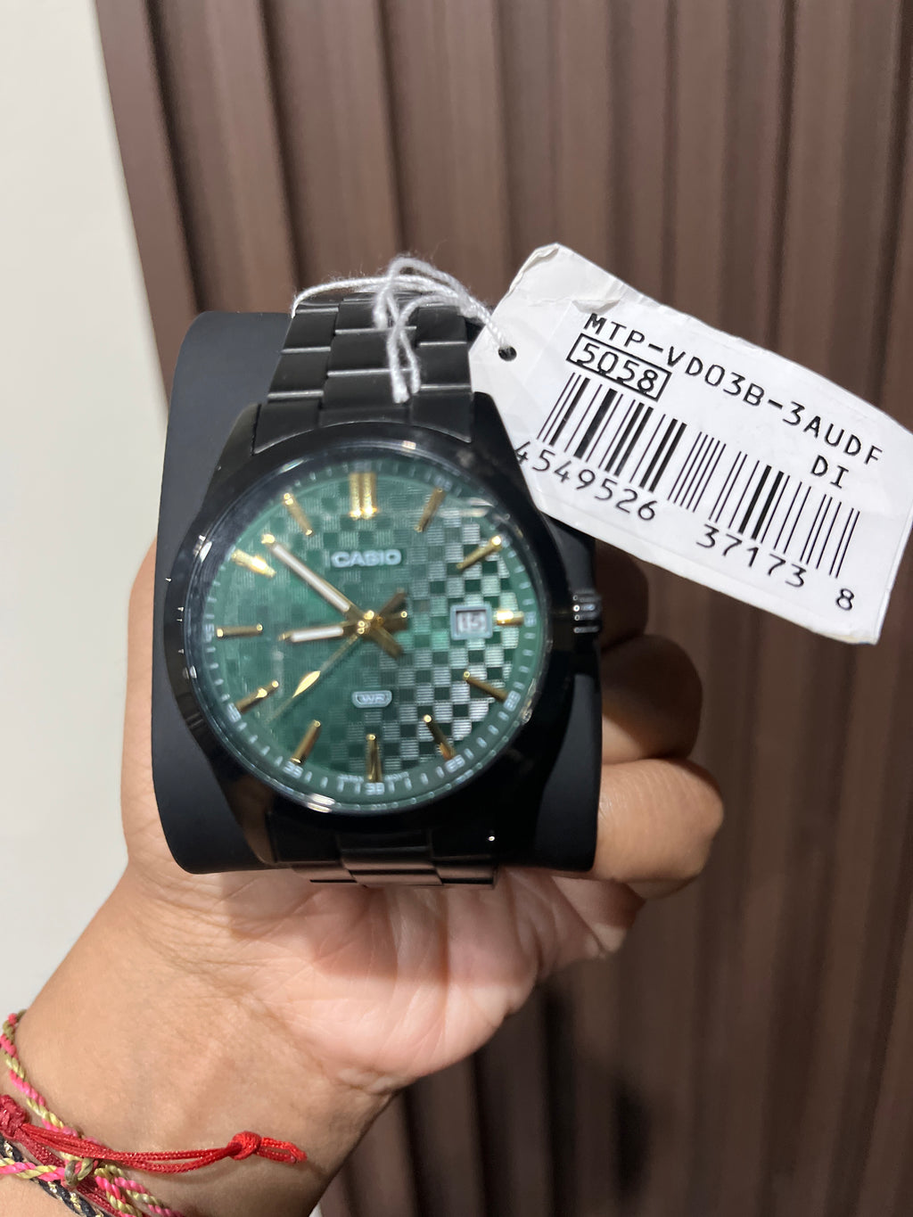 Reloj Para Varón Casio MTP-VD03B
