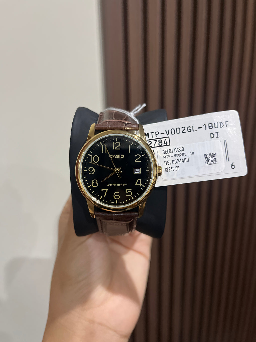 CASIO HOMBRE MTP-V002GL-1BUDF