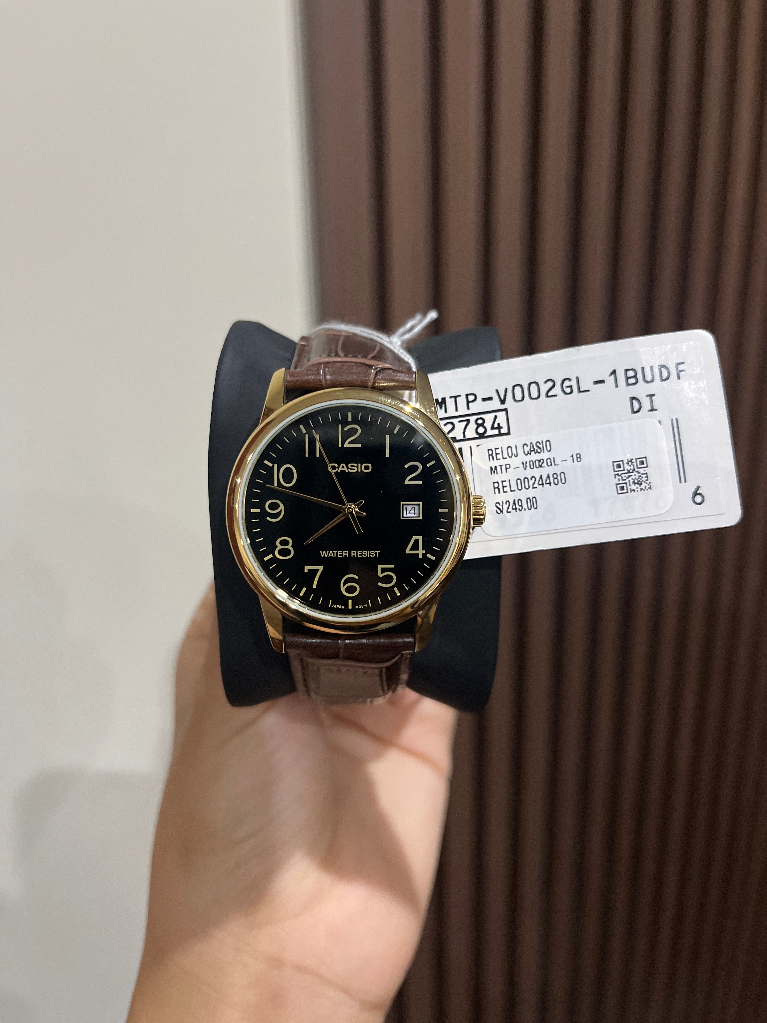 CASIO HOMBRE MTP-V002GL-1BUDF
