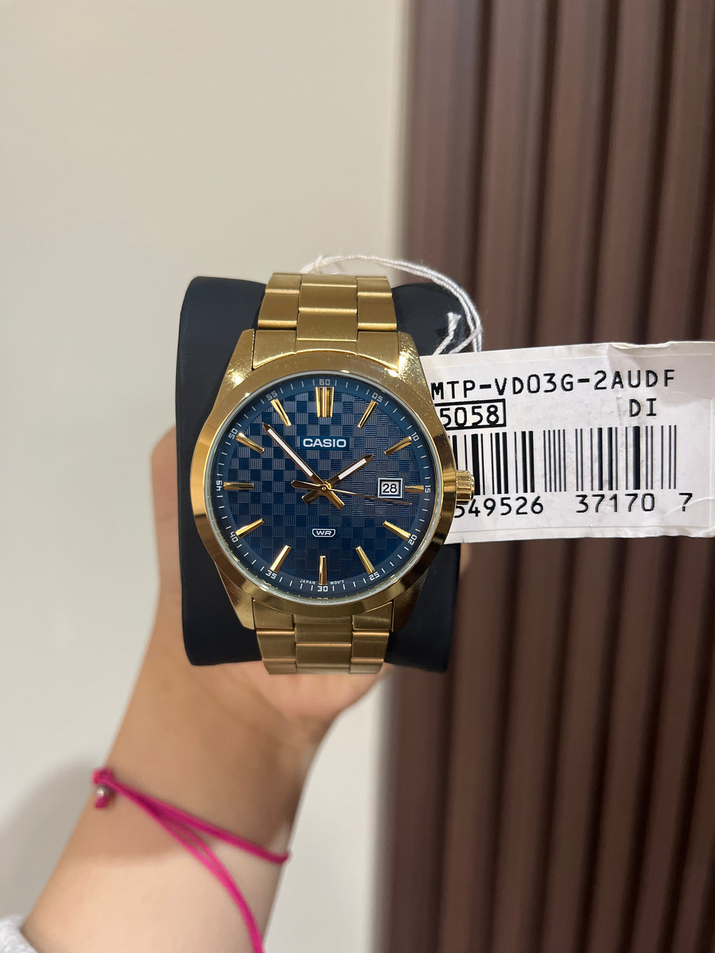 CASIO HOMBRE MTP-VD03G-2A