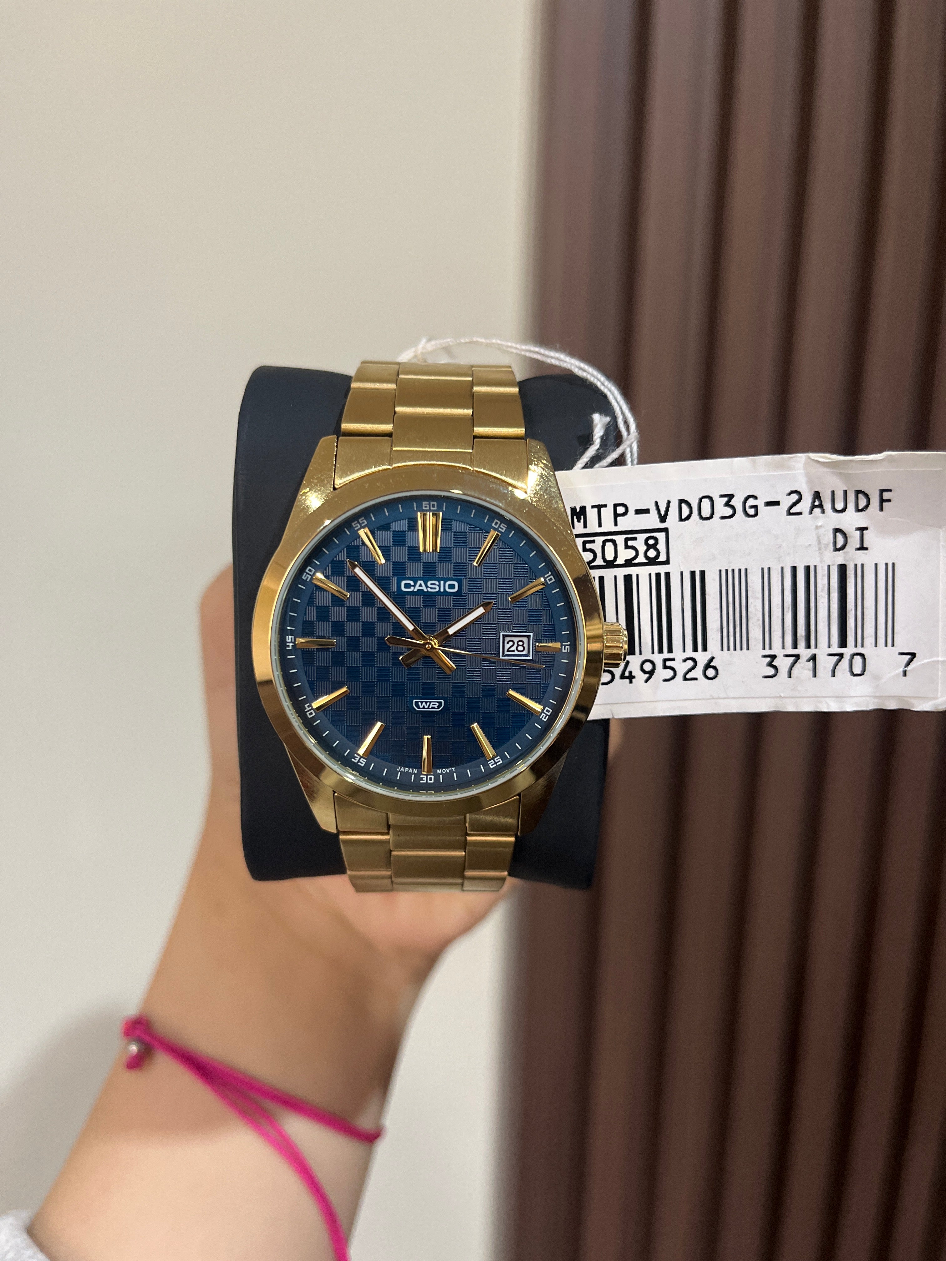 CASIO HOMBRE MTP-VD03G-2A