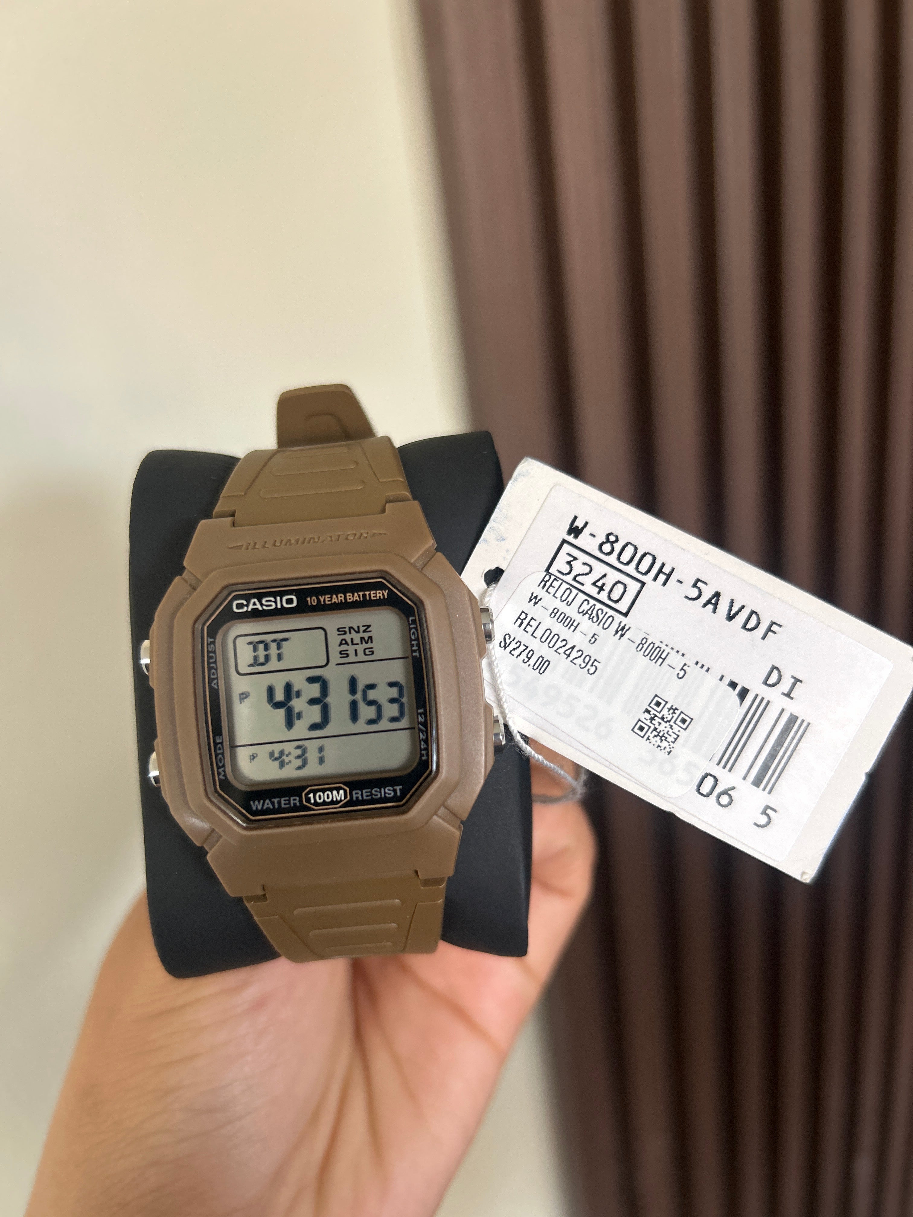 Casio deportivo W-800H