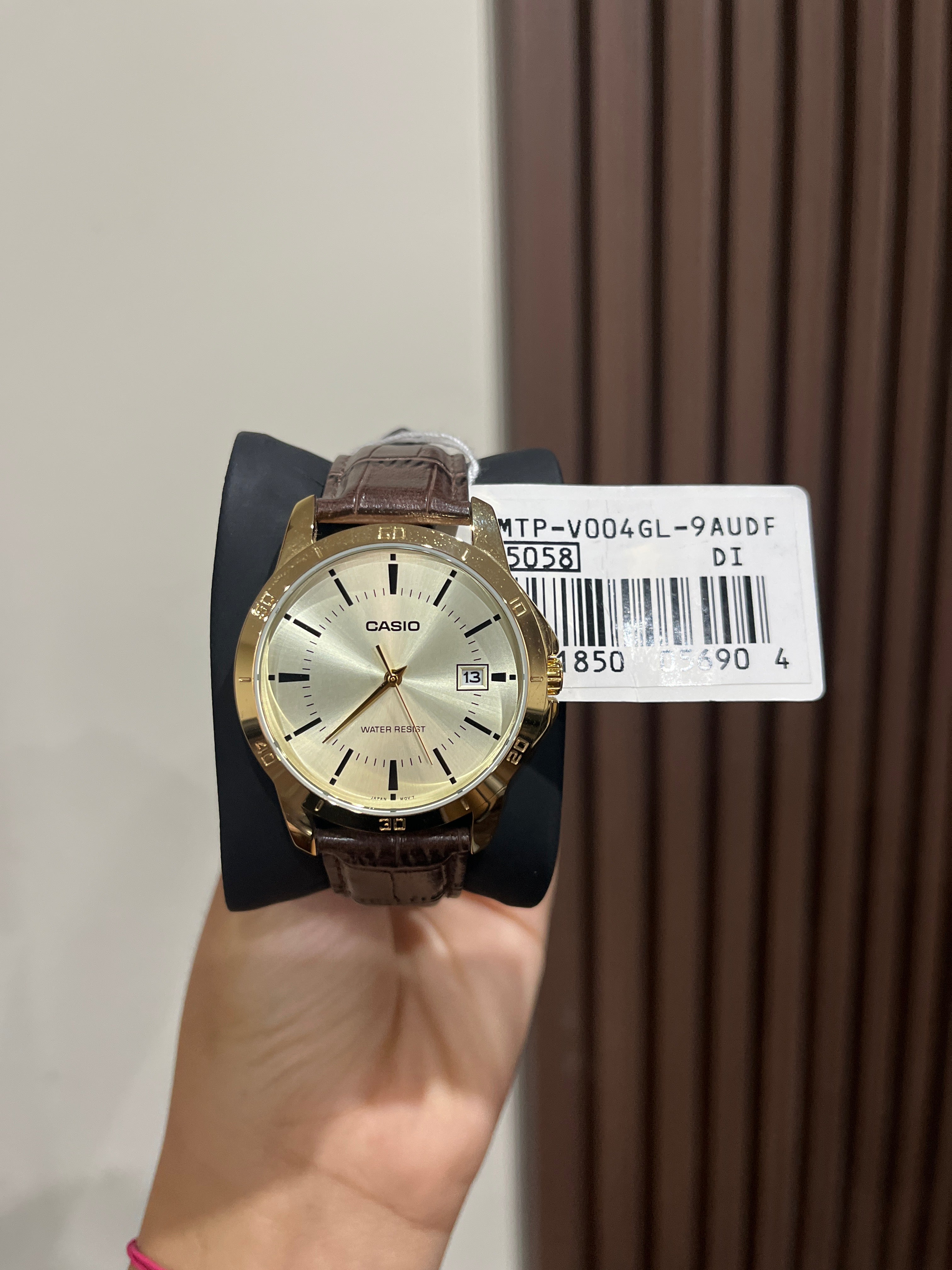 CASIO HOMBRE MTP-V004GL-9AUDF
