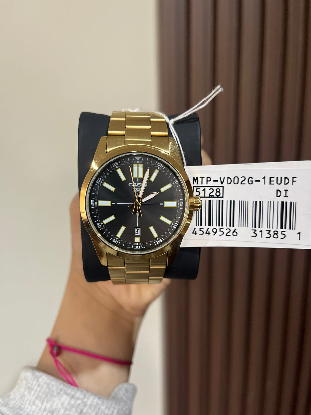 CASIO HOMBRE MTP-VD02G-1E