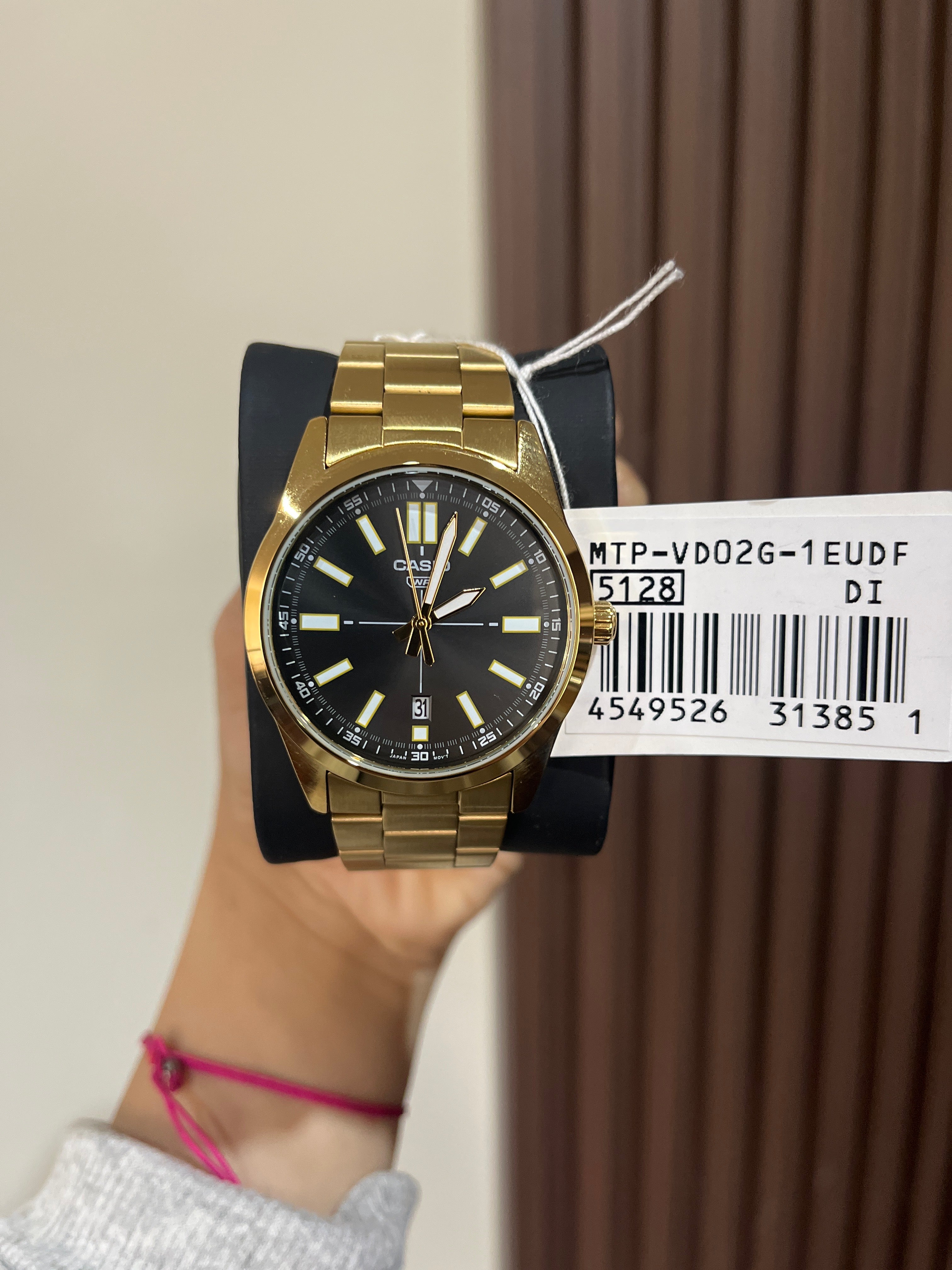 CASIO HOMBRE MTP-VD02G-1E