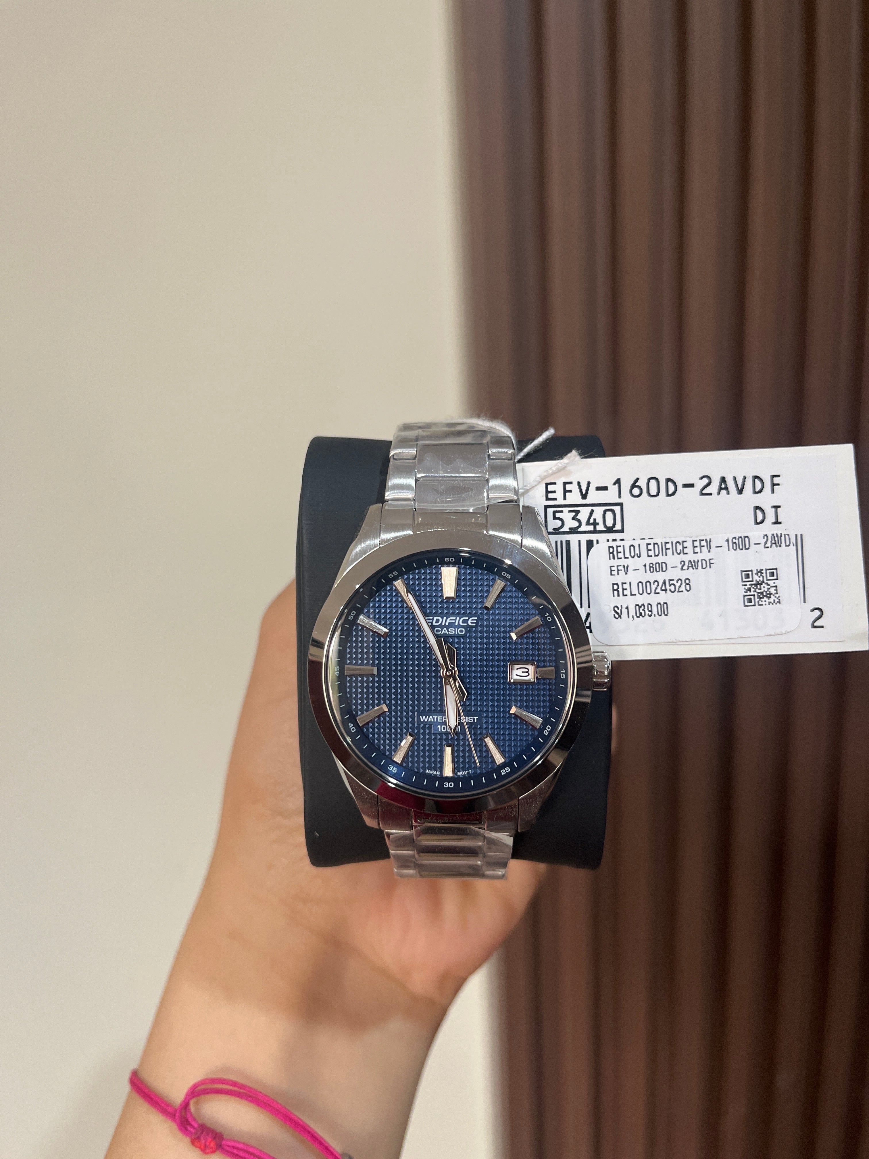 CASIO HOMBRE EFV-160D-2A