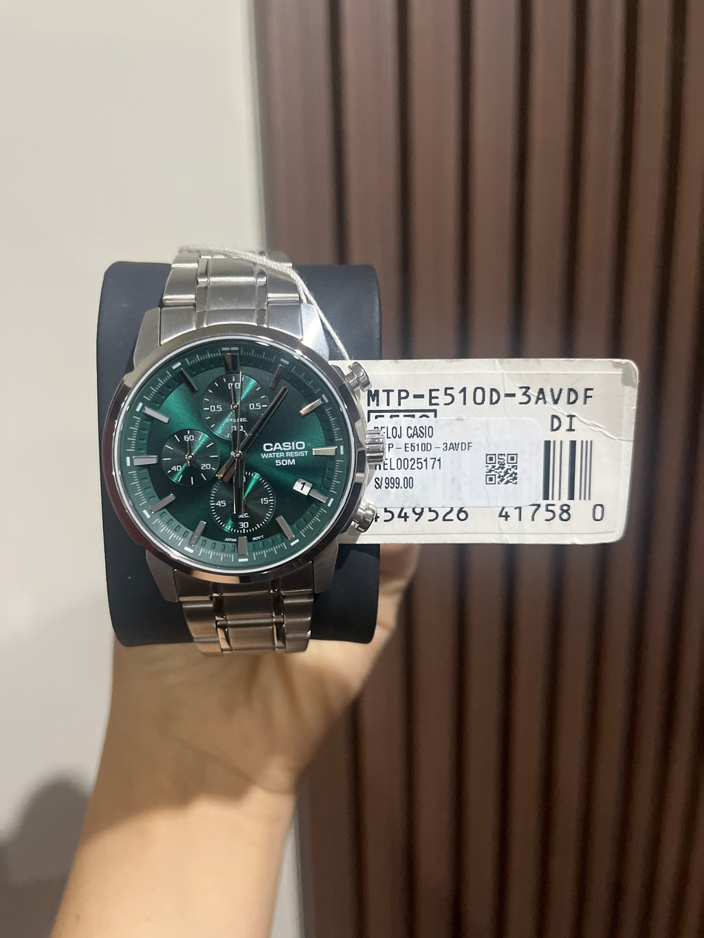 CASIO HOMBRE MTP-E510D-3AVDF