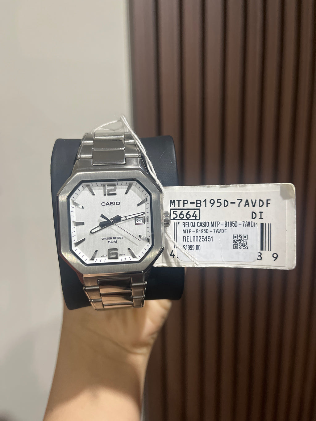 CASIO HOMBRE MTP-B195D-7AVDF