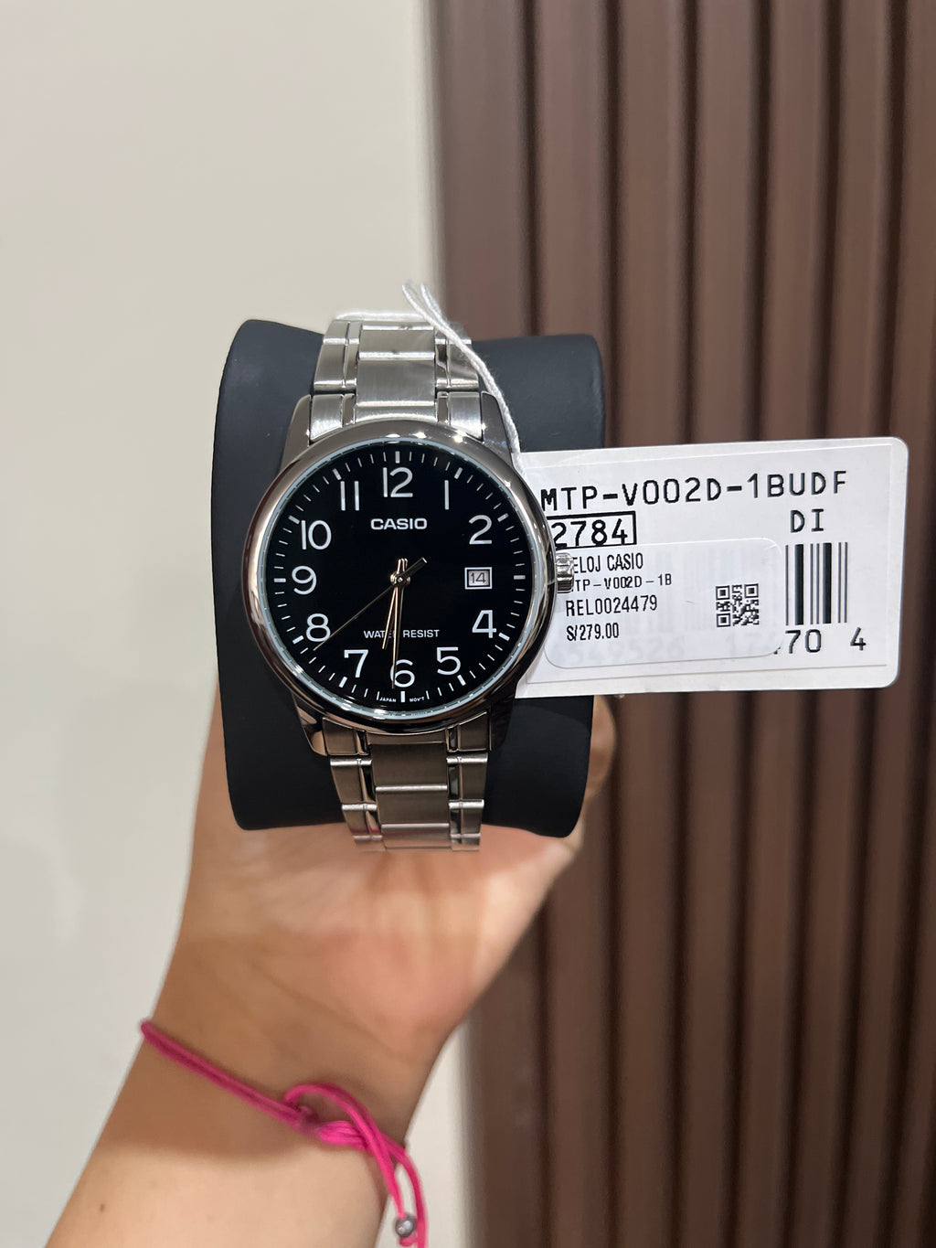 CASIO HOMBRE MTP-V002D-1BUDF