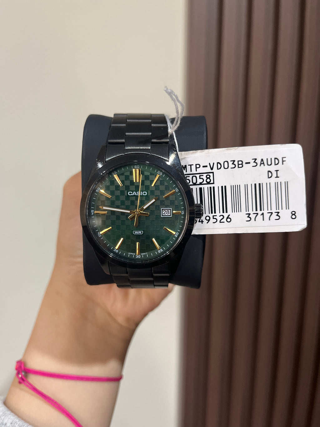 CASIO HOMBRE MTP-VD03B-3A