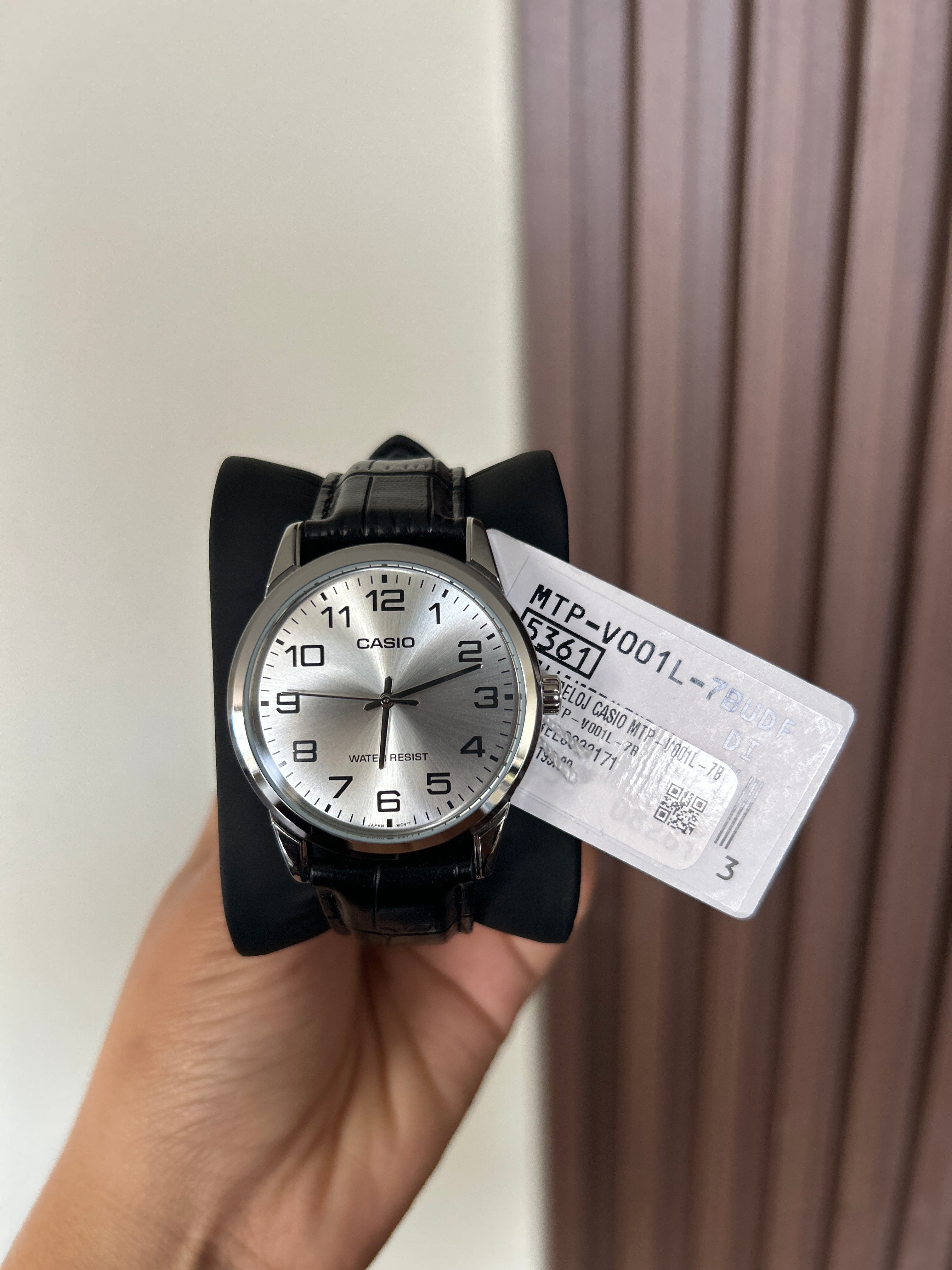RELOJ CASIO HOMBRE 
MTP-V001L-7B