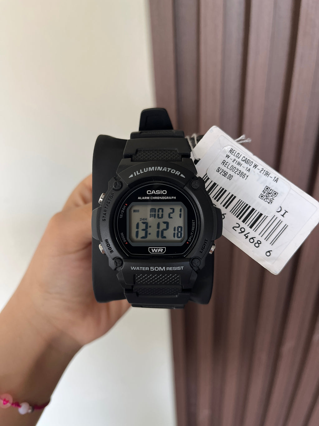 CASIO DEPORTIVO W-219H