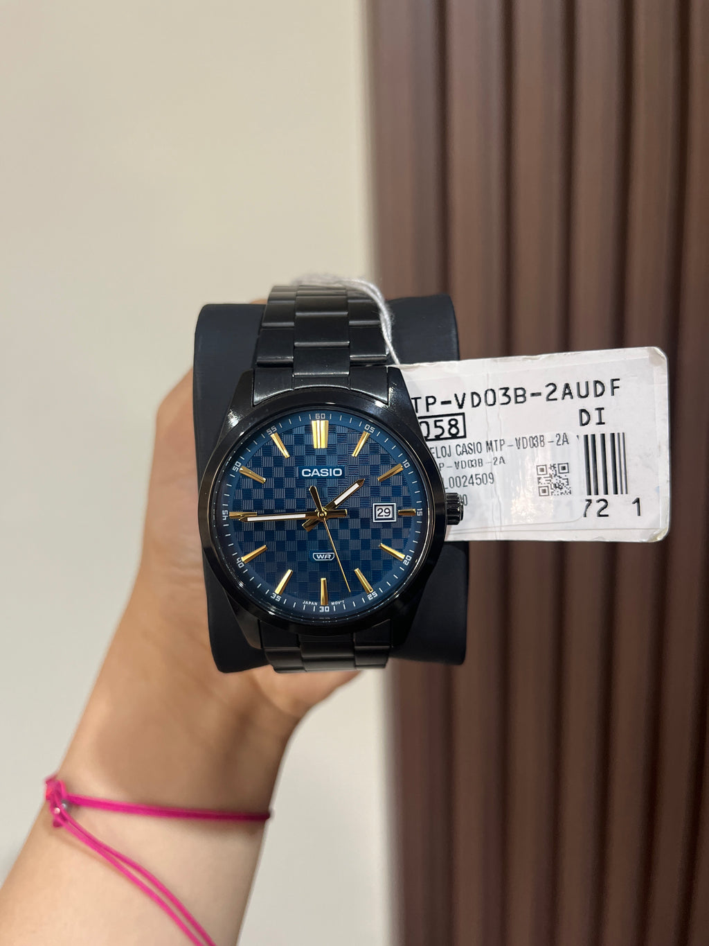 CASIO HOMBRE MTP-VD03B-2A