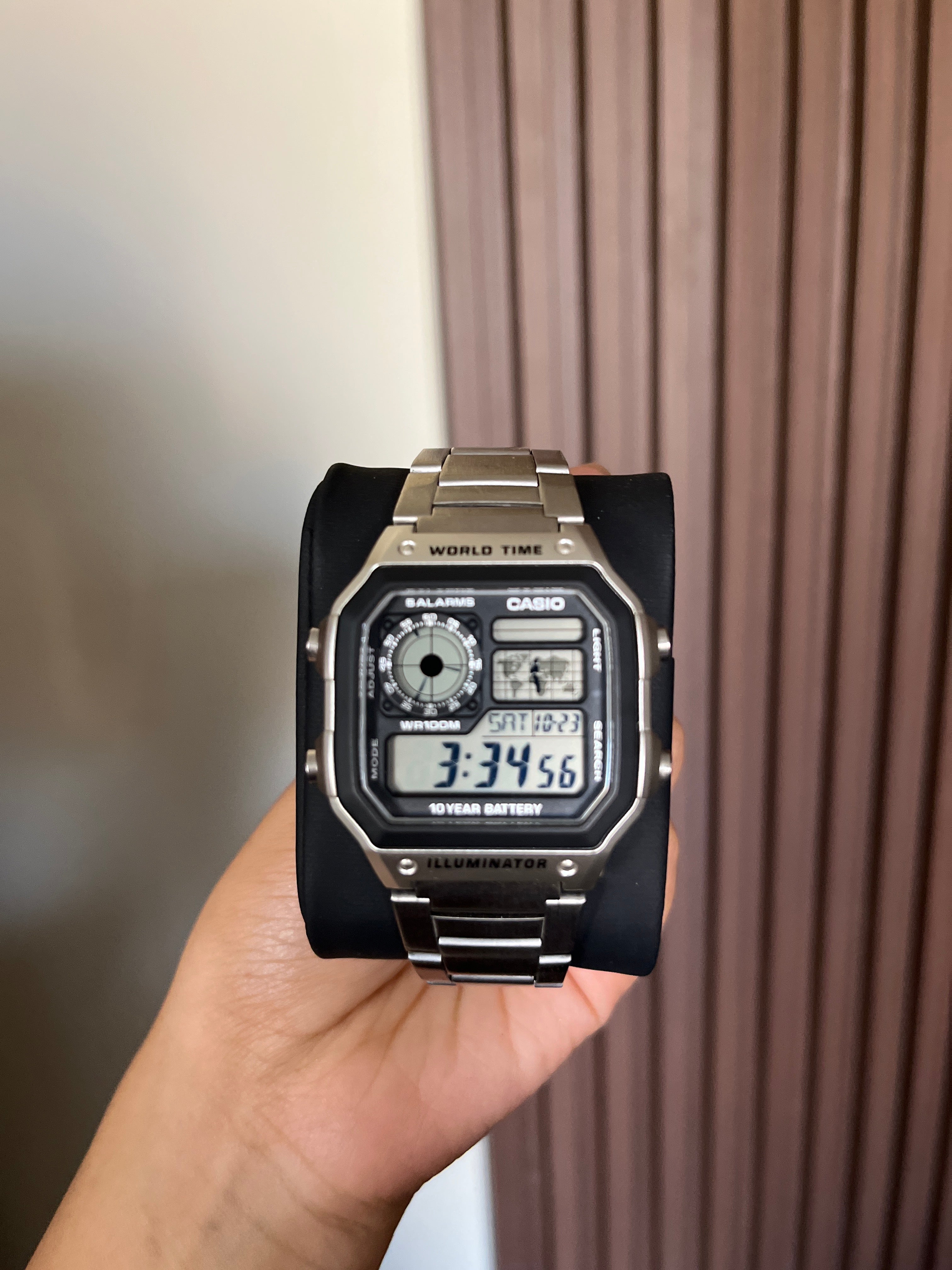 Reloj CASIO hombre AE-1200WHD-1AVDF Acero