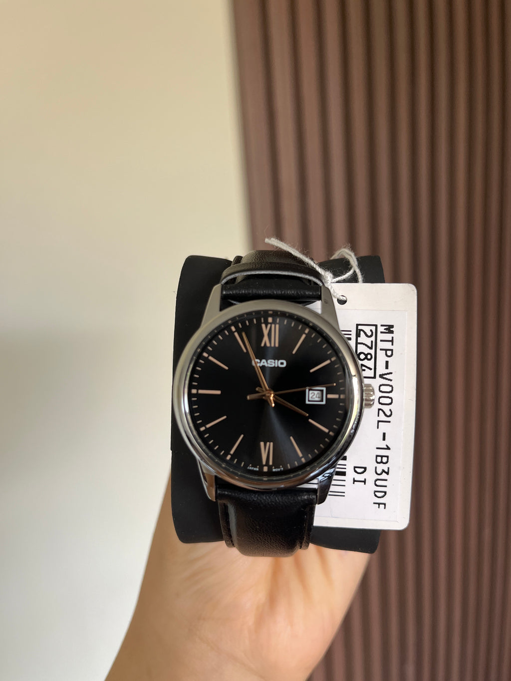 CASIO HOMBRE MTP-V002L-1B3UDF
