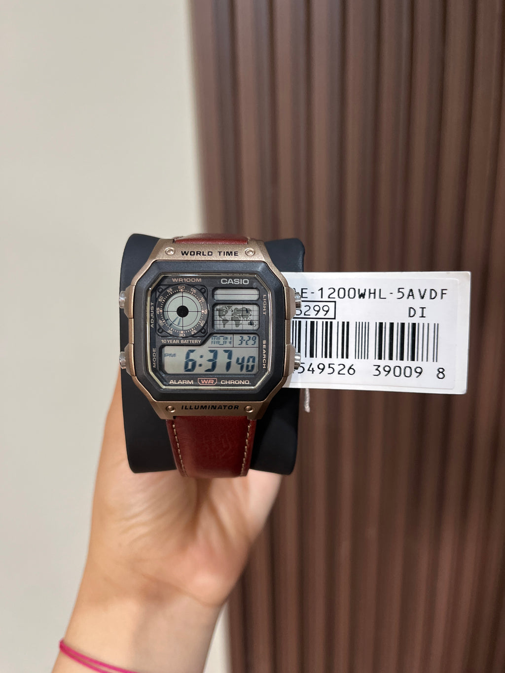 CASIO HOMBRE AE-1200WHL-5A