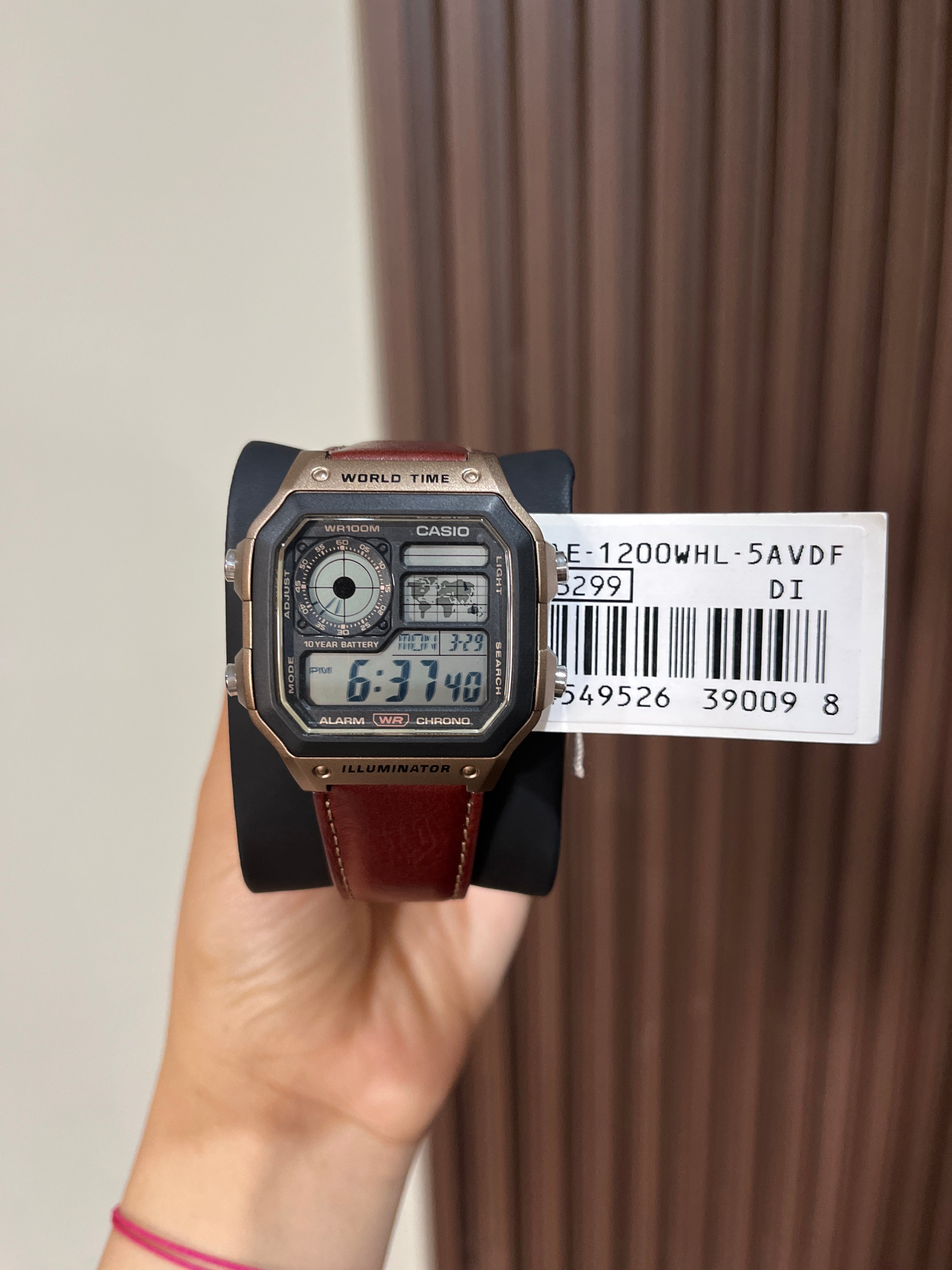 CASIO HOMBRE AE-1200WHL-5A