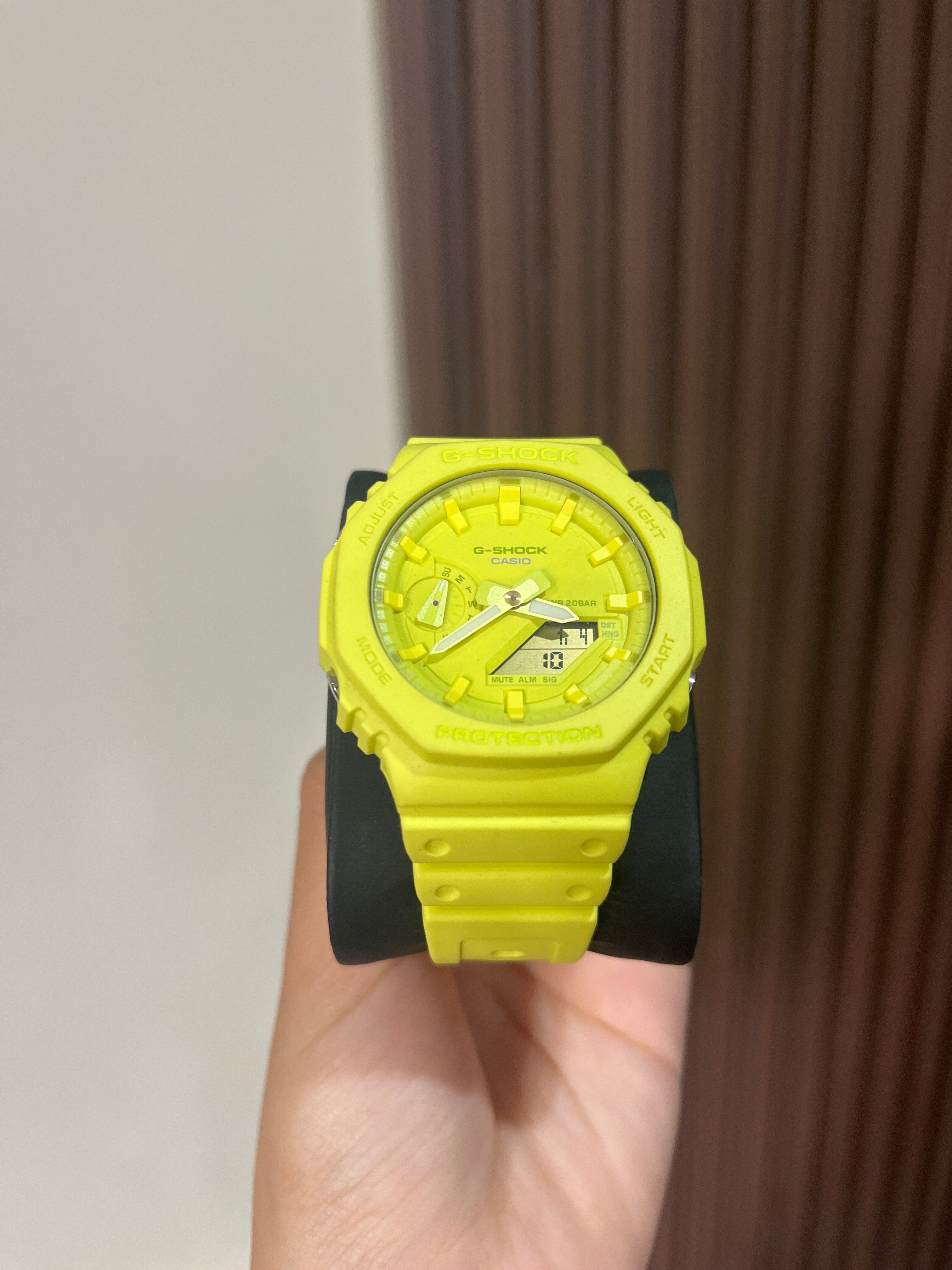 CASIO HOMBRE GA-2100-9A