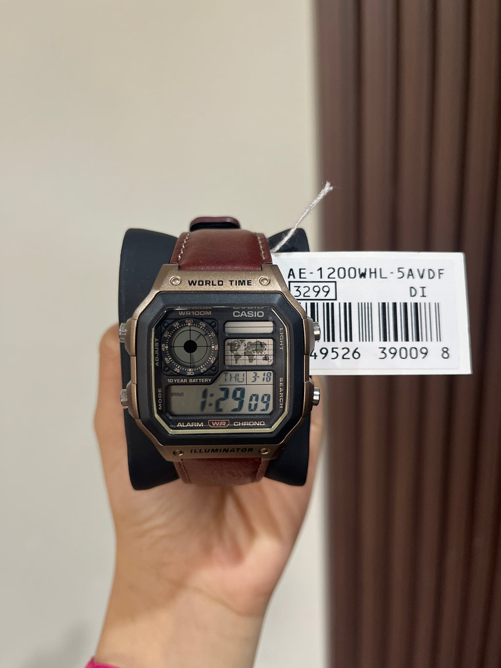 CASIO HOMBRE AE-1200WHL-5A