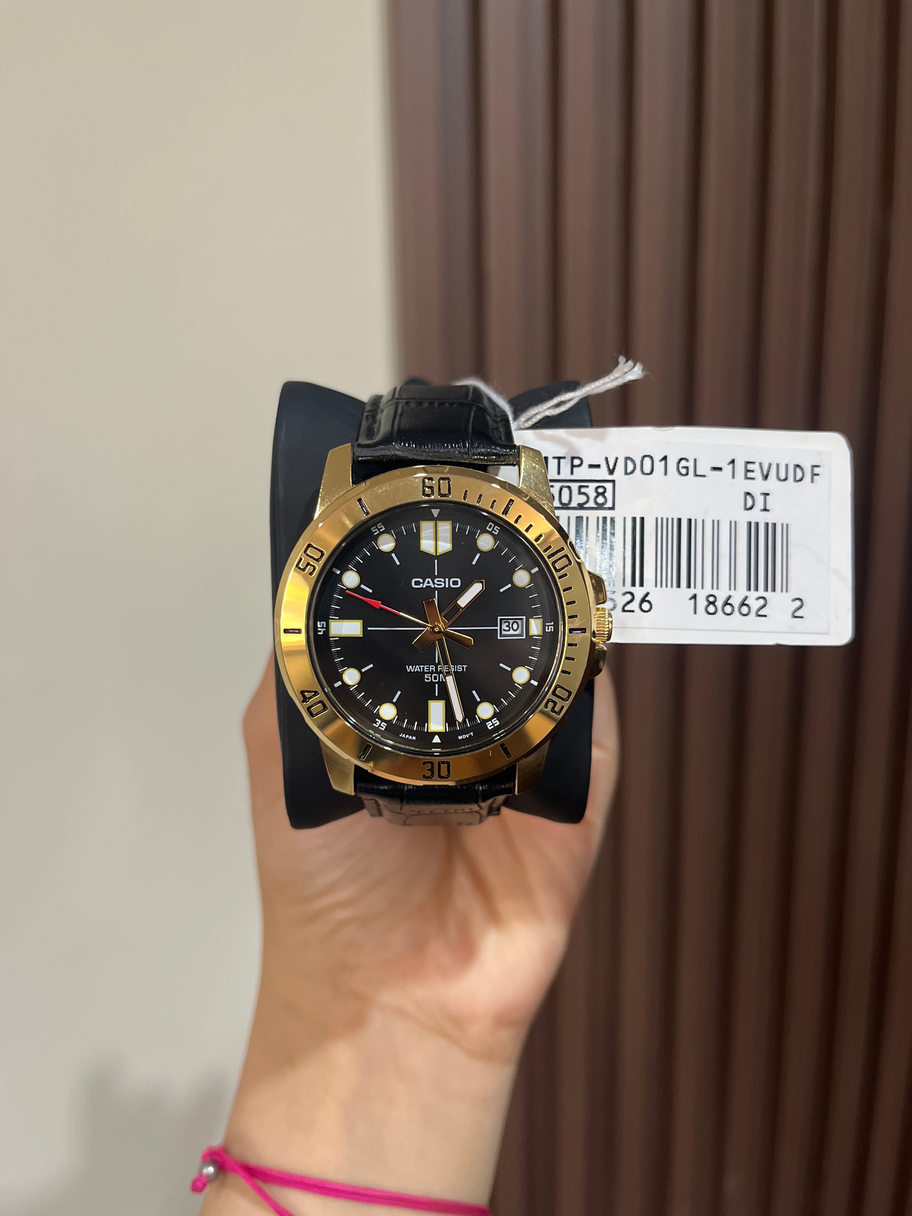 CASIO HOMBRE MTP-VD01GL-1E