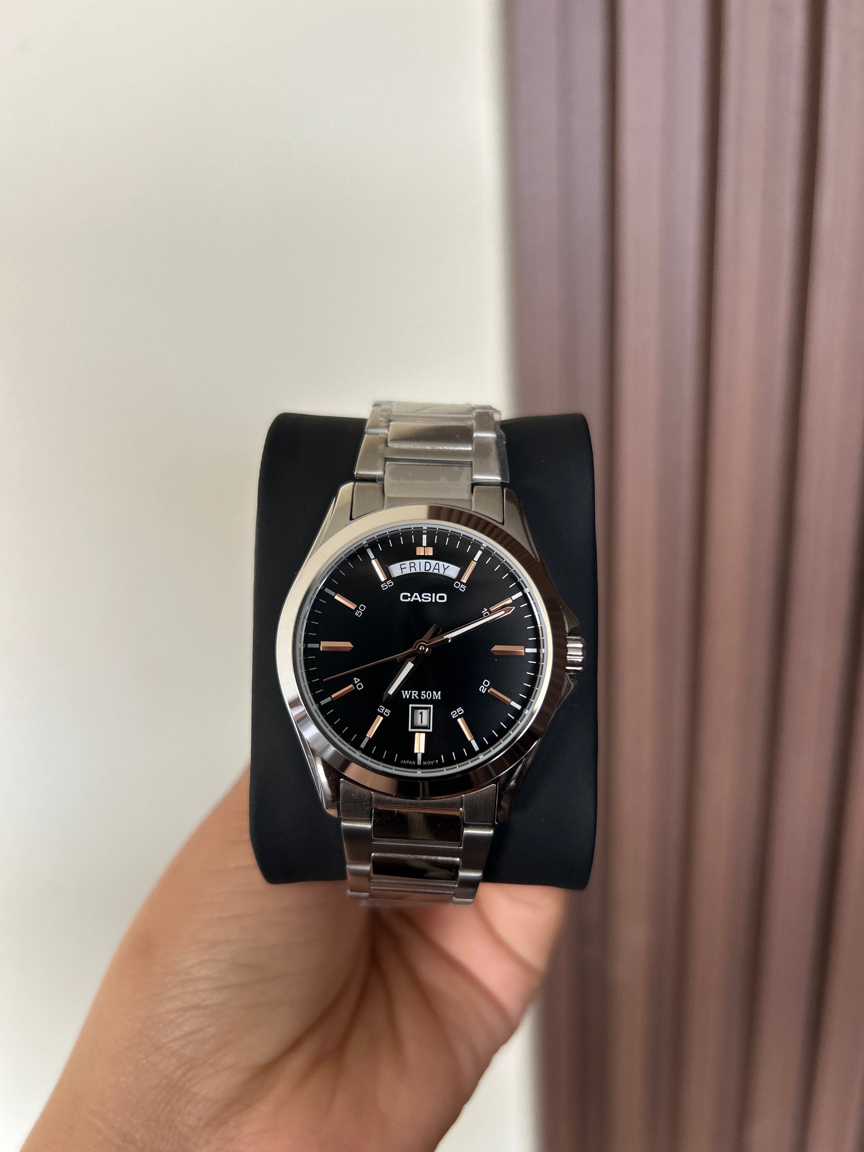 RELOJ CASIO HOMBRE 
MTP-1370D