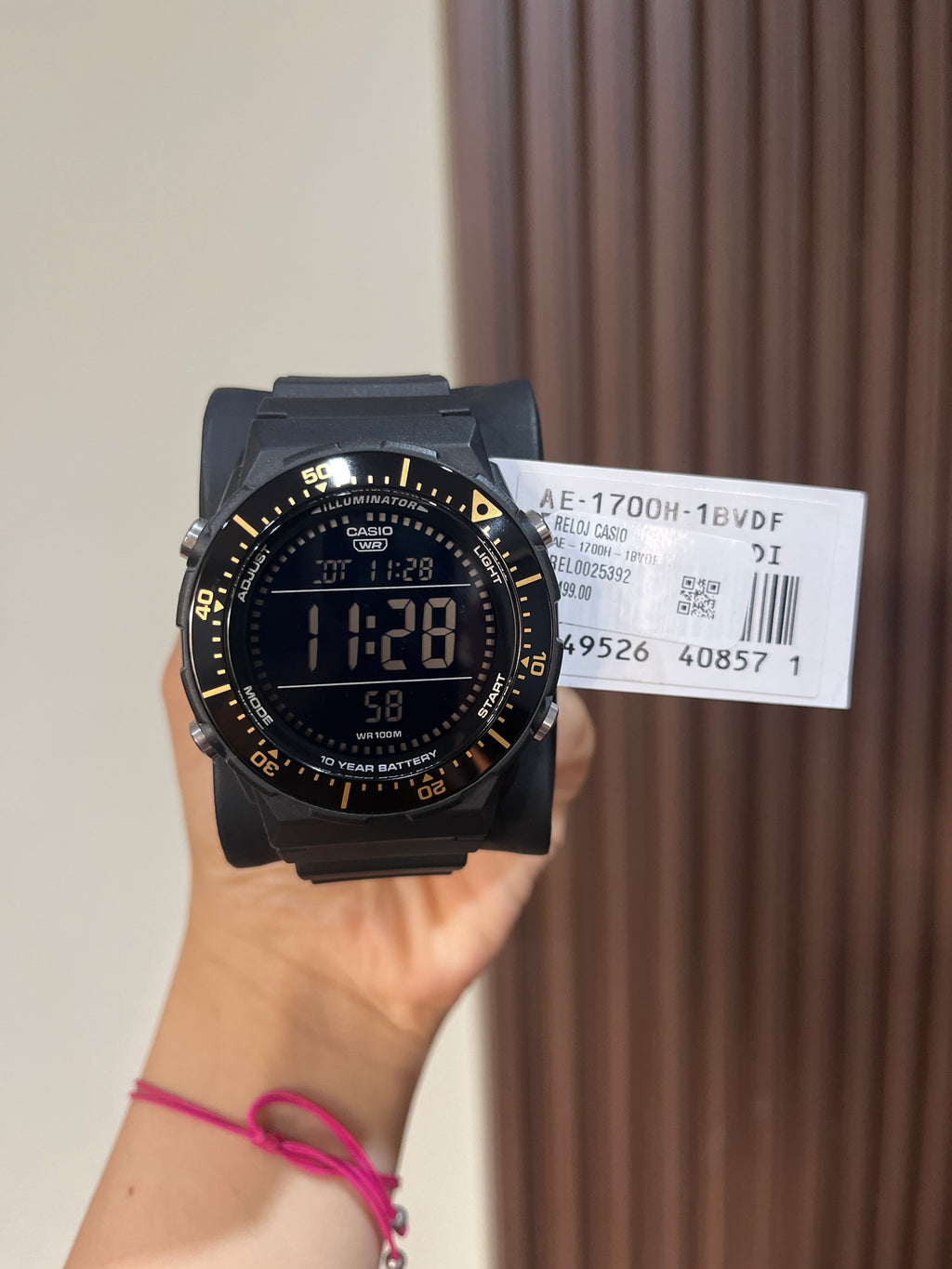 CASIO HOMBRE AE-1700H-1B