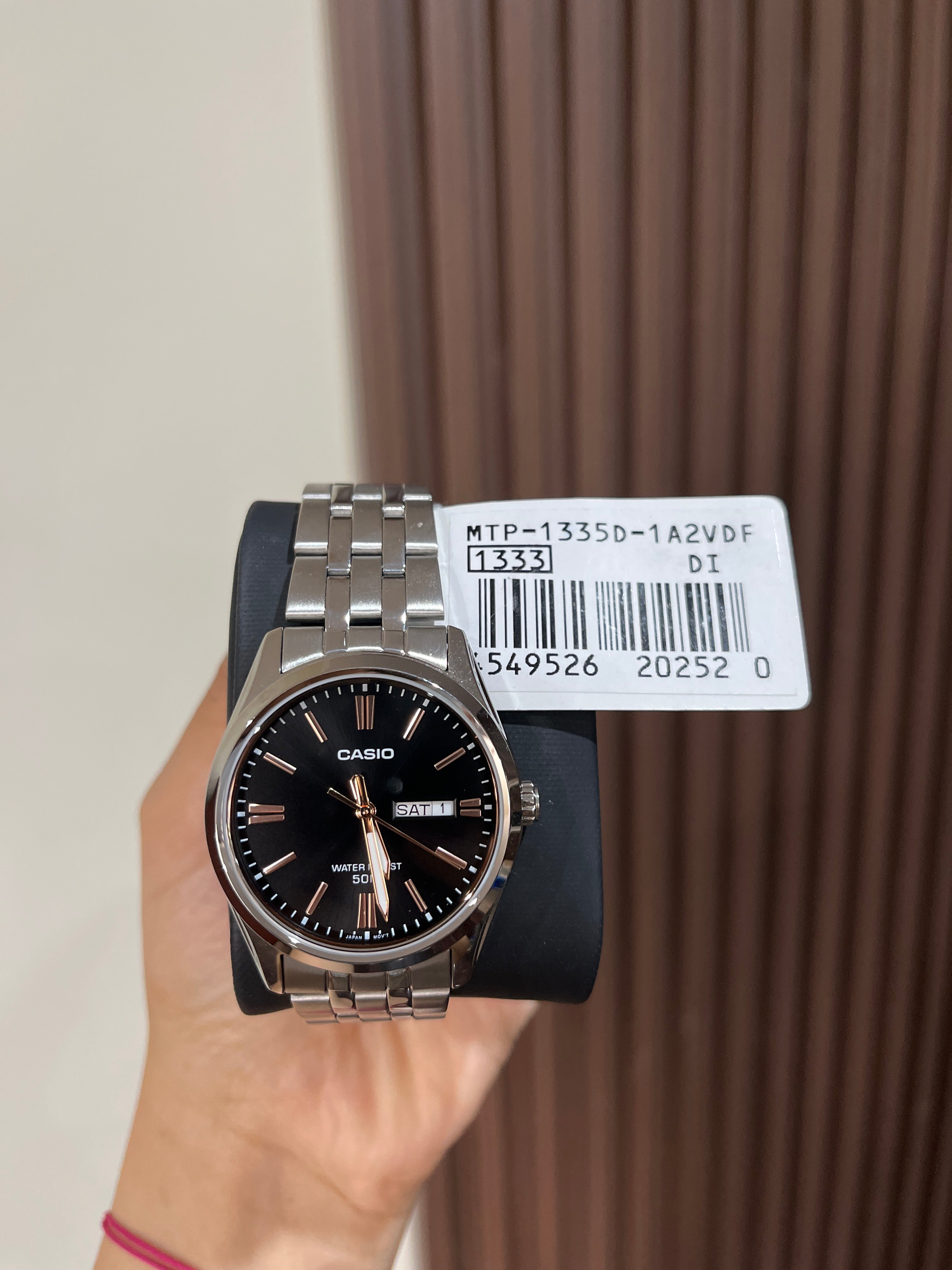 CASIO HOMBRE MTP-1335D-1A