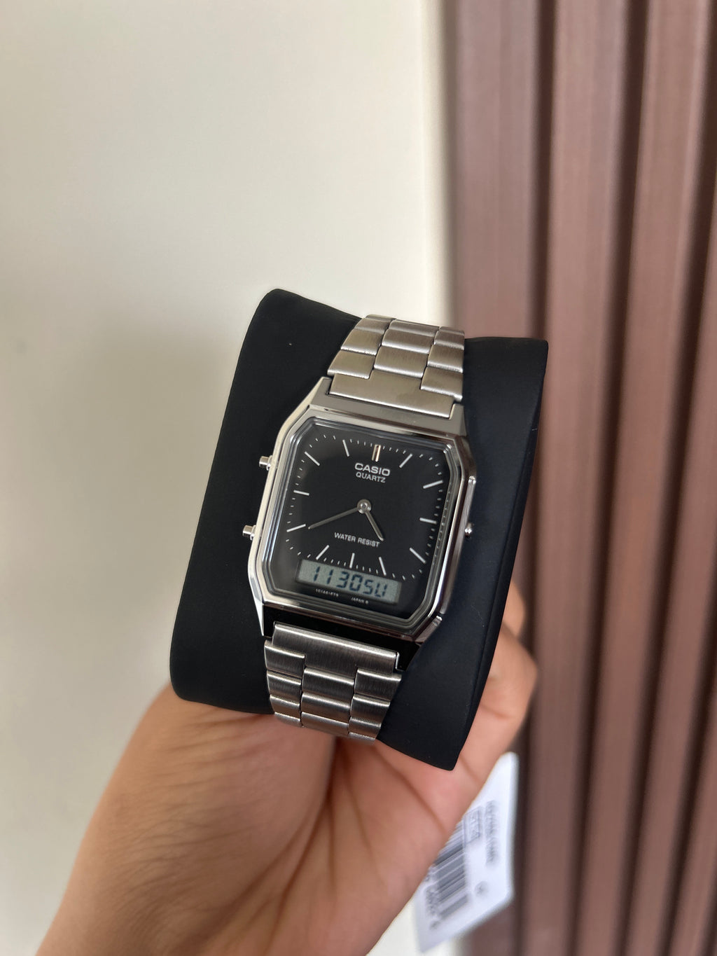 Casio Analógico digital AQ-230A negro