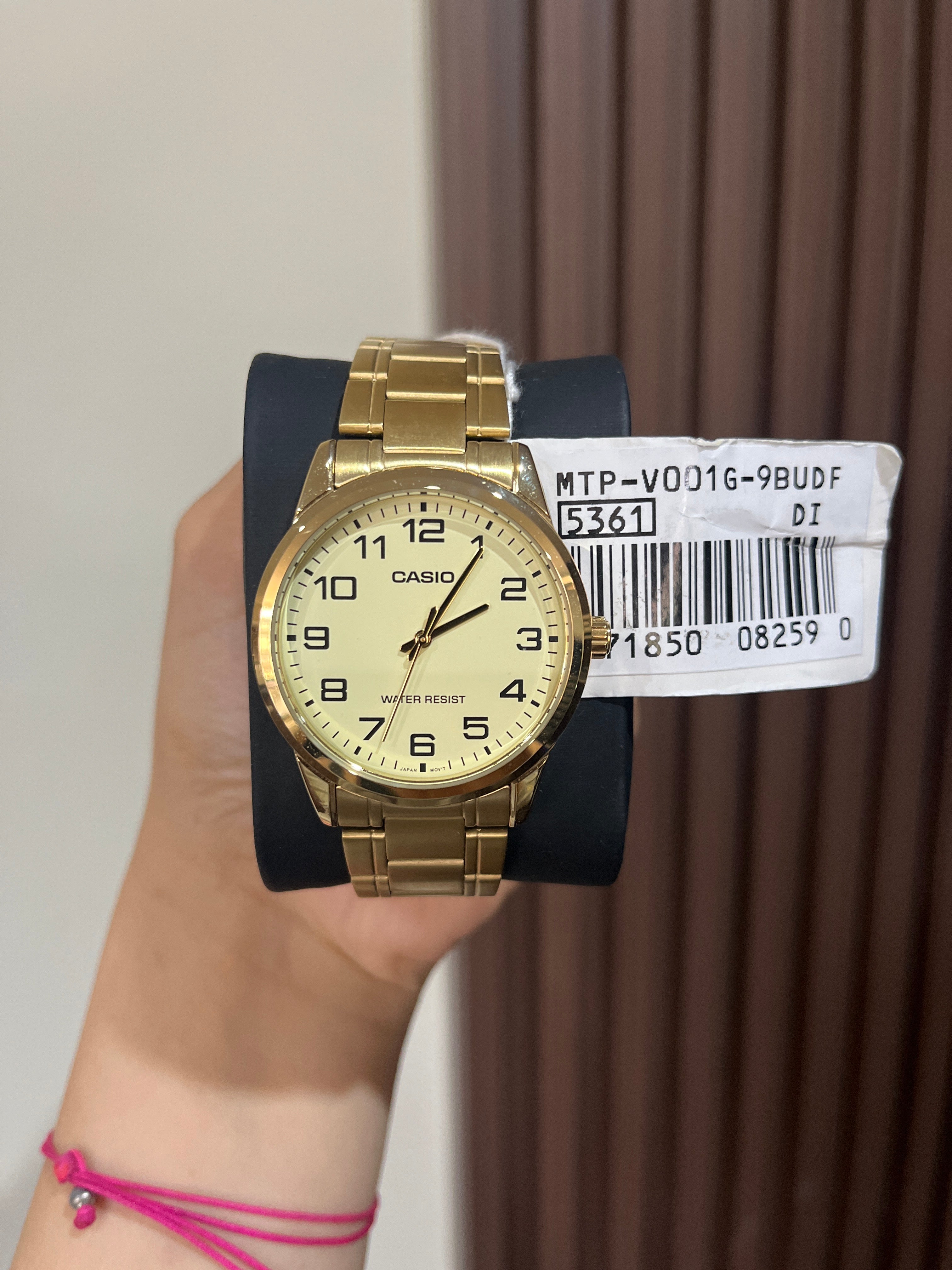 CASIO HOMBRE MTP-V001G-9B