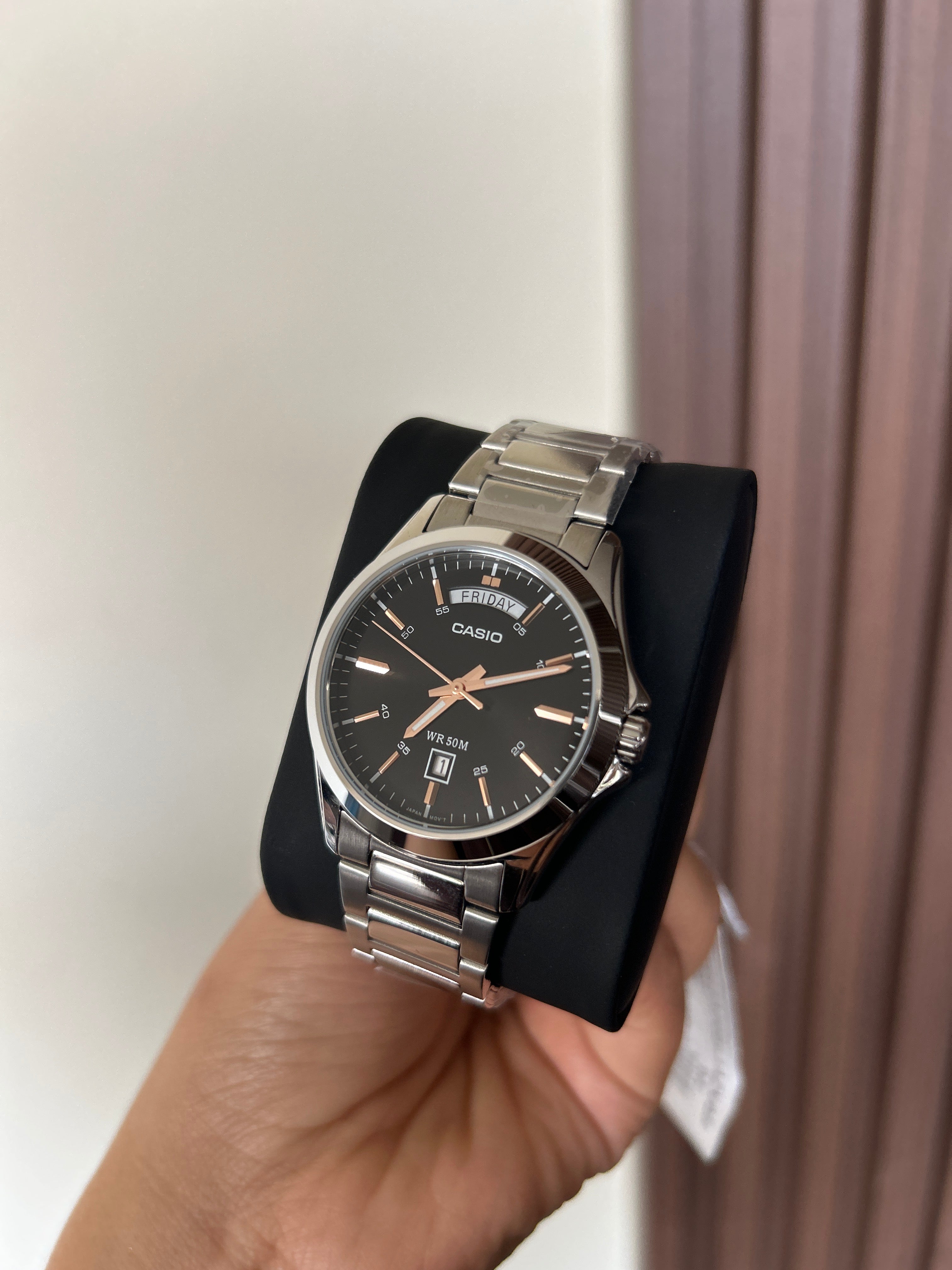 RELOJ CASIO HOMBRE 
MTP-1370D
