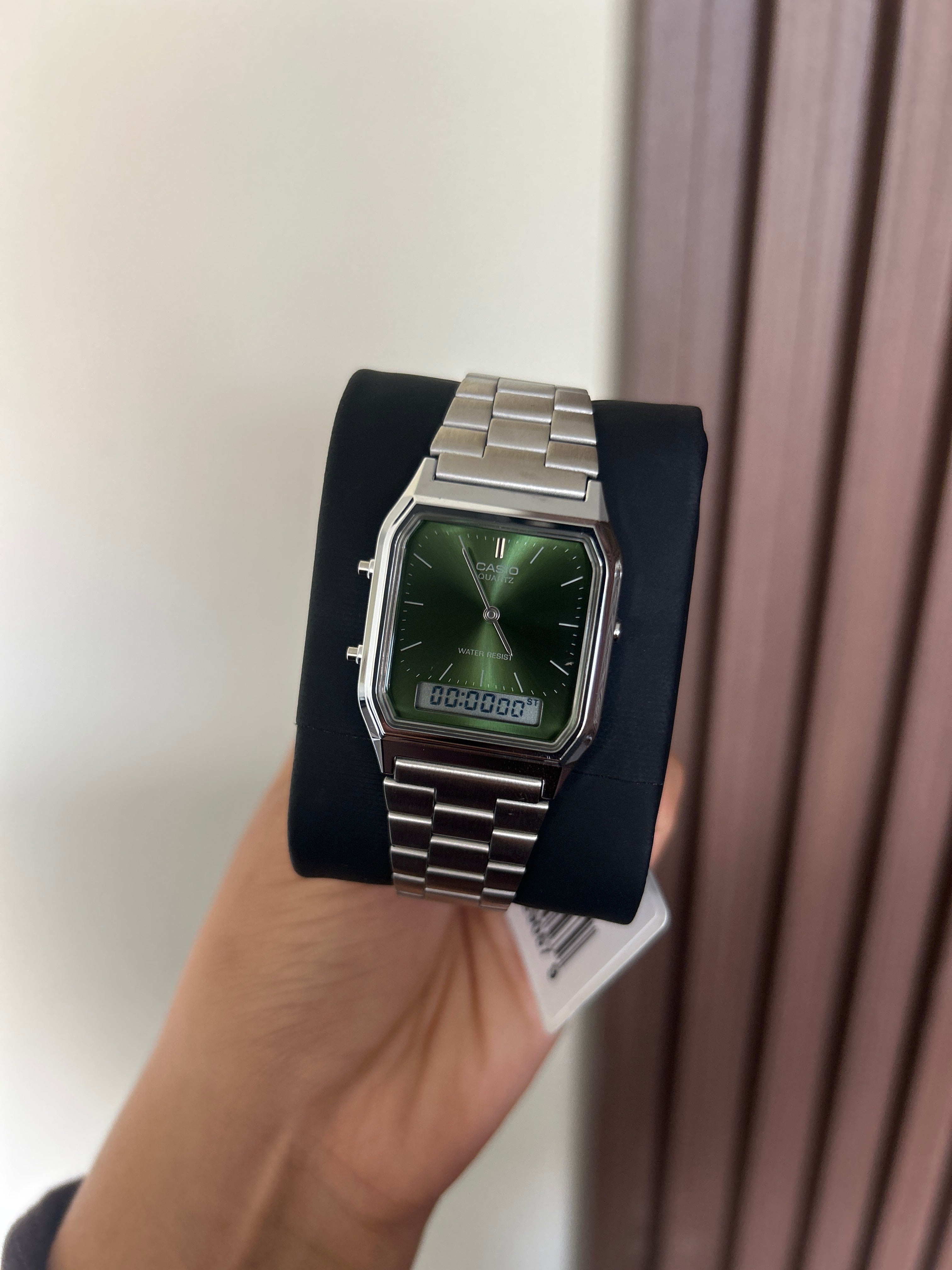 Casio Analógico Digital AQ-230 verde