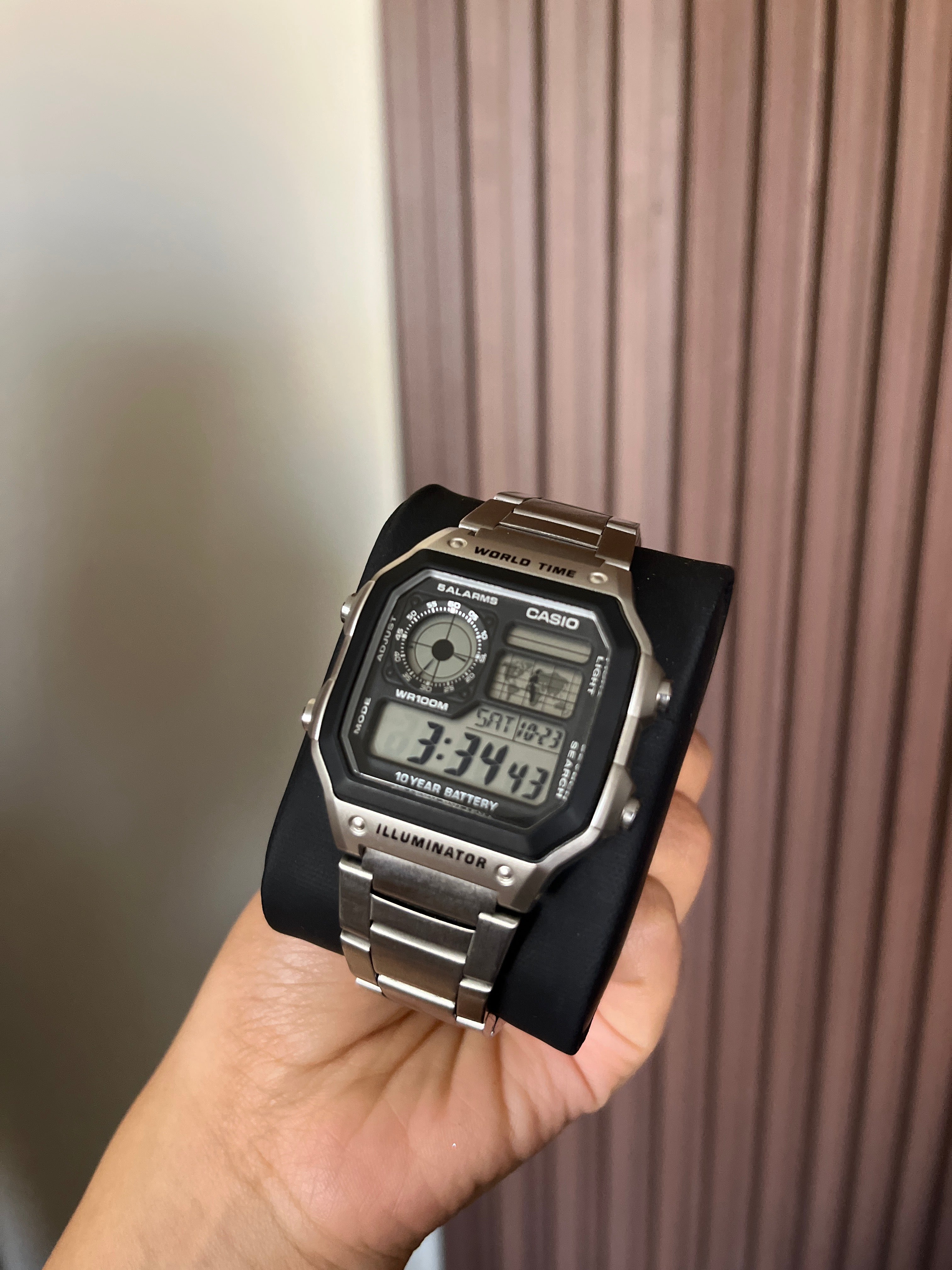 Reloj CASIO hombre AE-1200WHD-1AVDF Acero