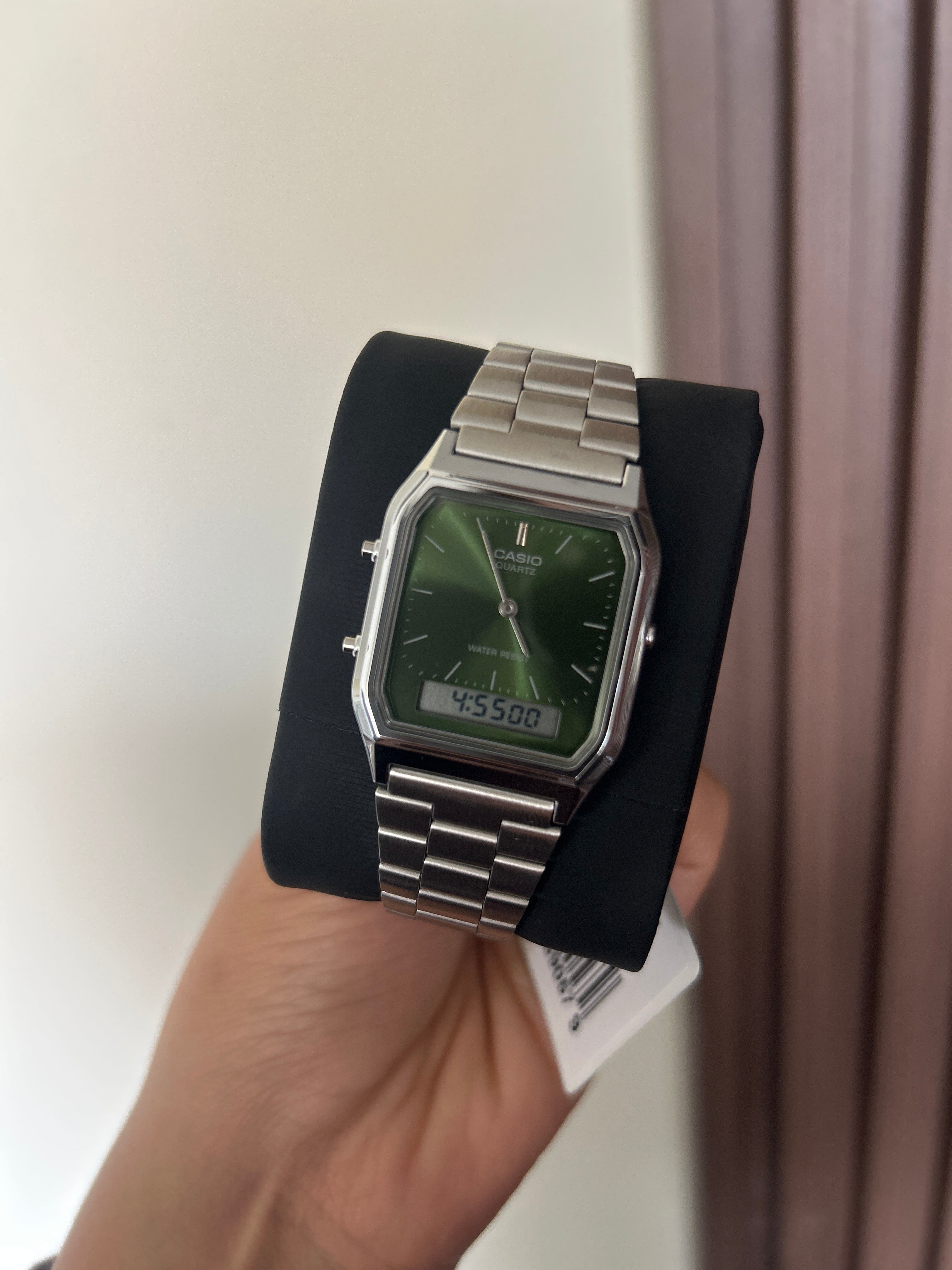 Casio Analógico Digital AQ-230 verde