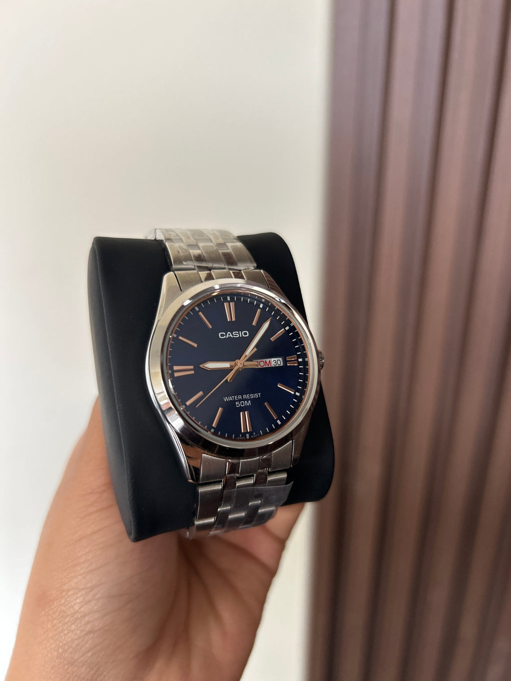 RELOJ CASIO HOMBRE 
Mtp-1335D azul