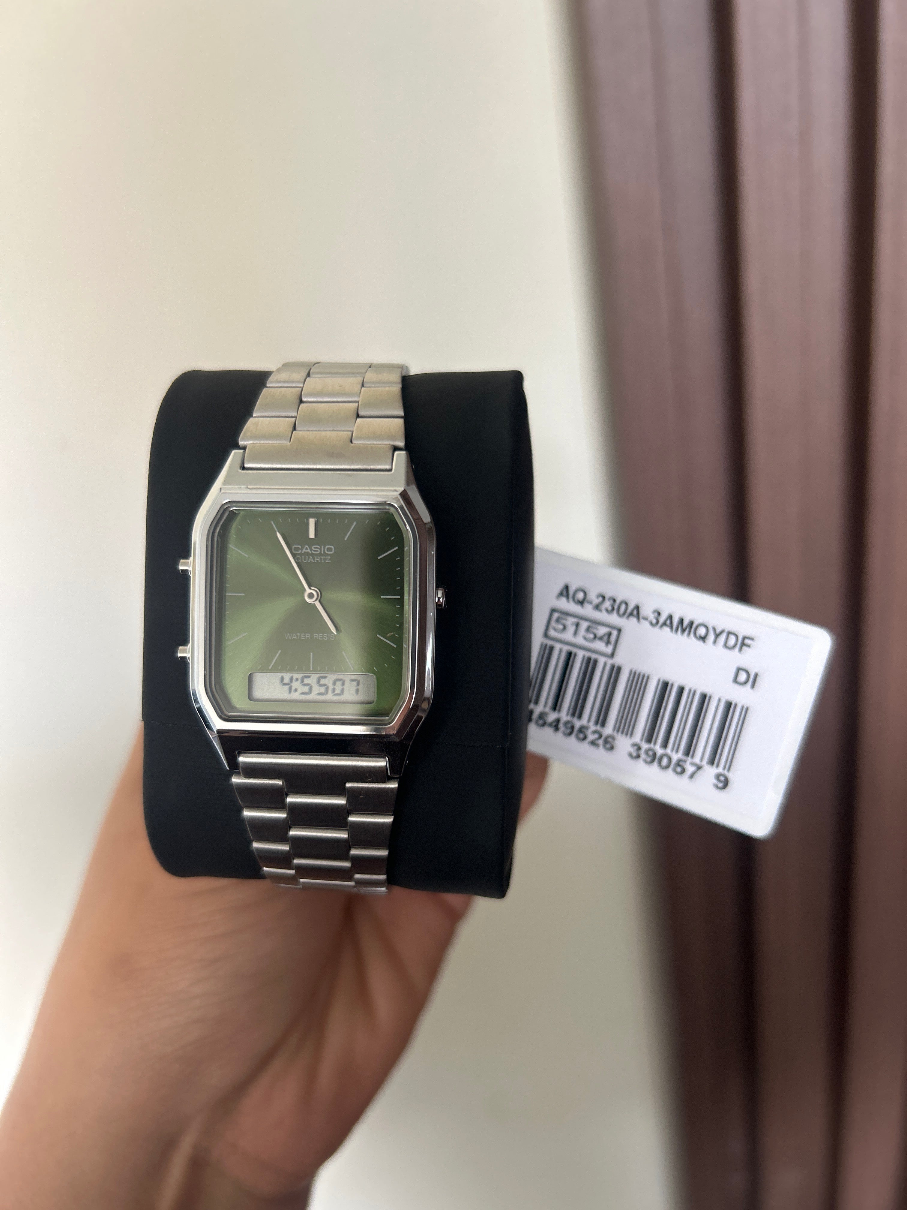 Casio Analógico Digital AQ-230 verde