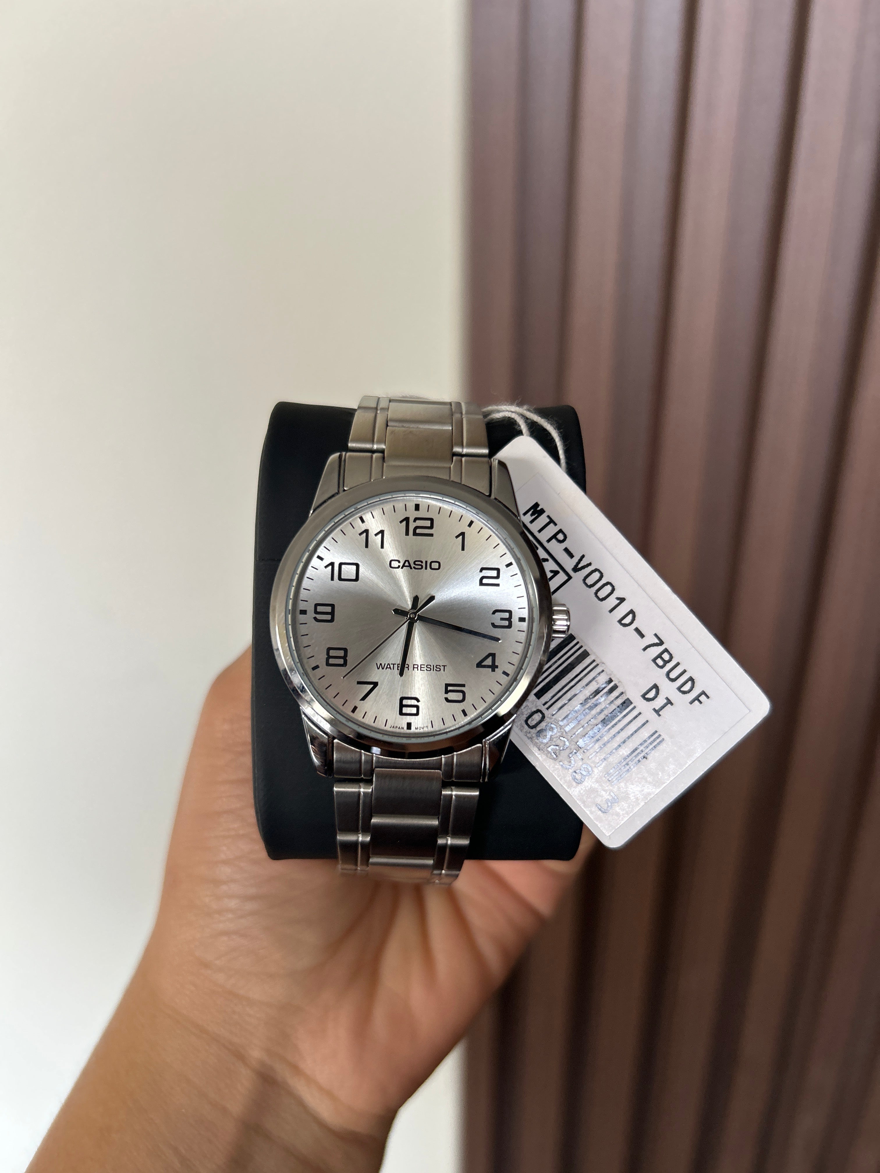 RELOJ CASIO HOMBRE 
MTP-V001D
