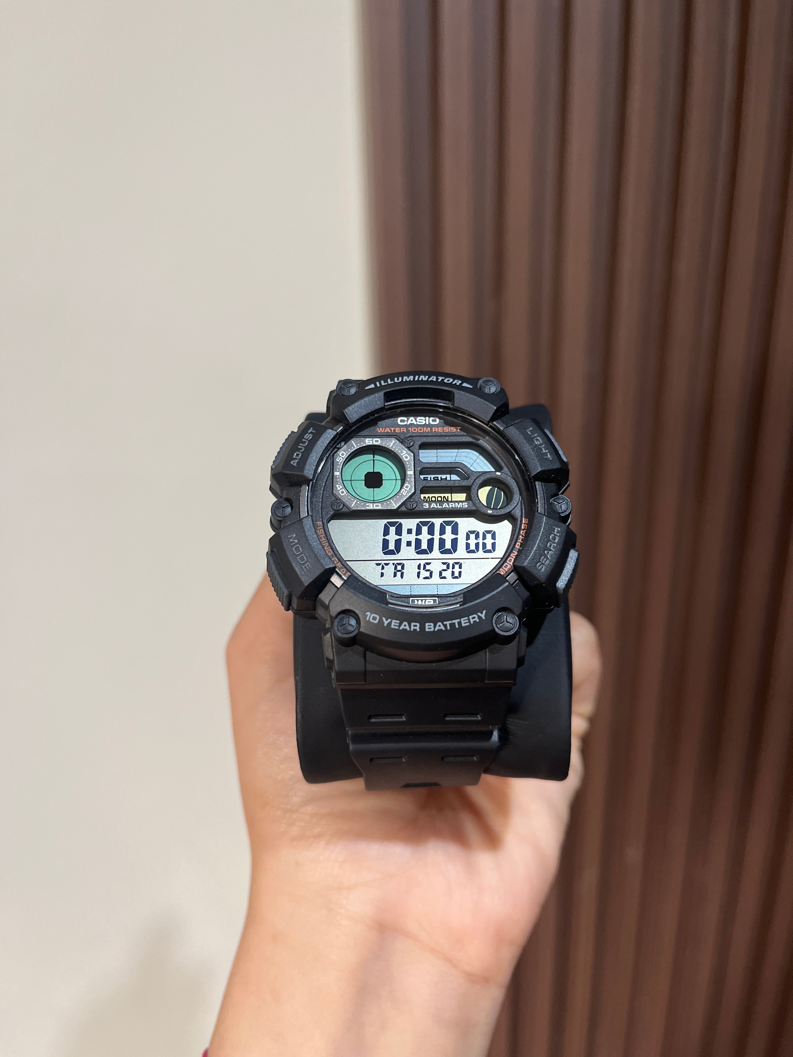 CASIO HOMBRE WS-1500H-1A