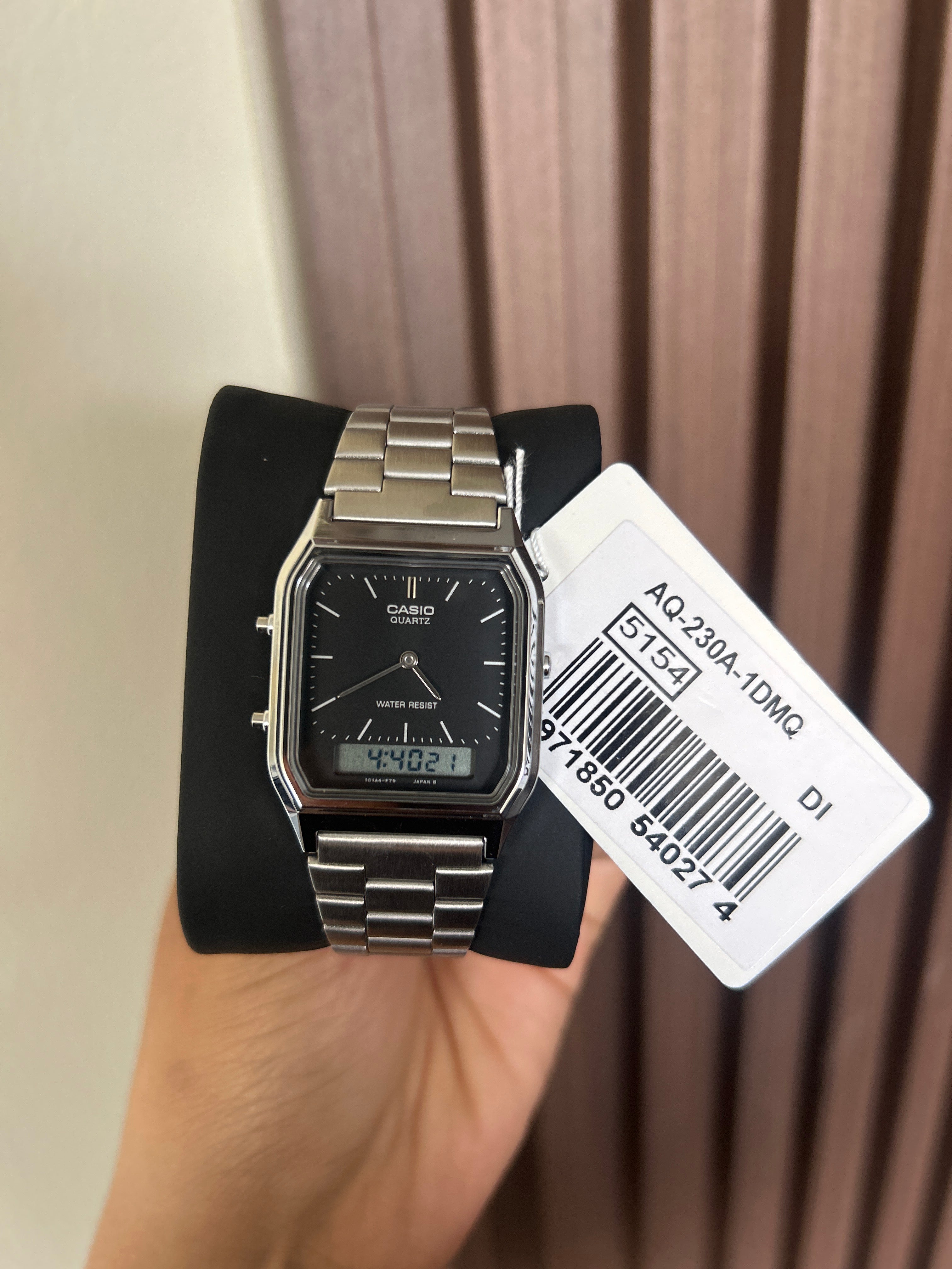 Casio Analógico digital AQ-230A negro