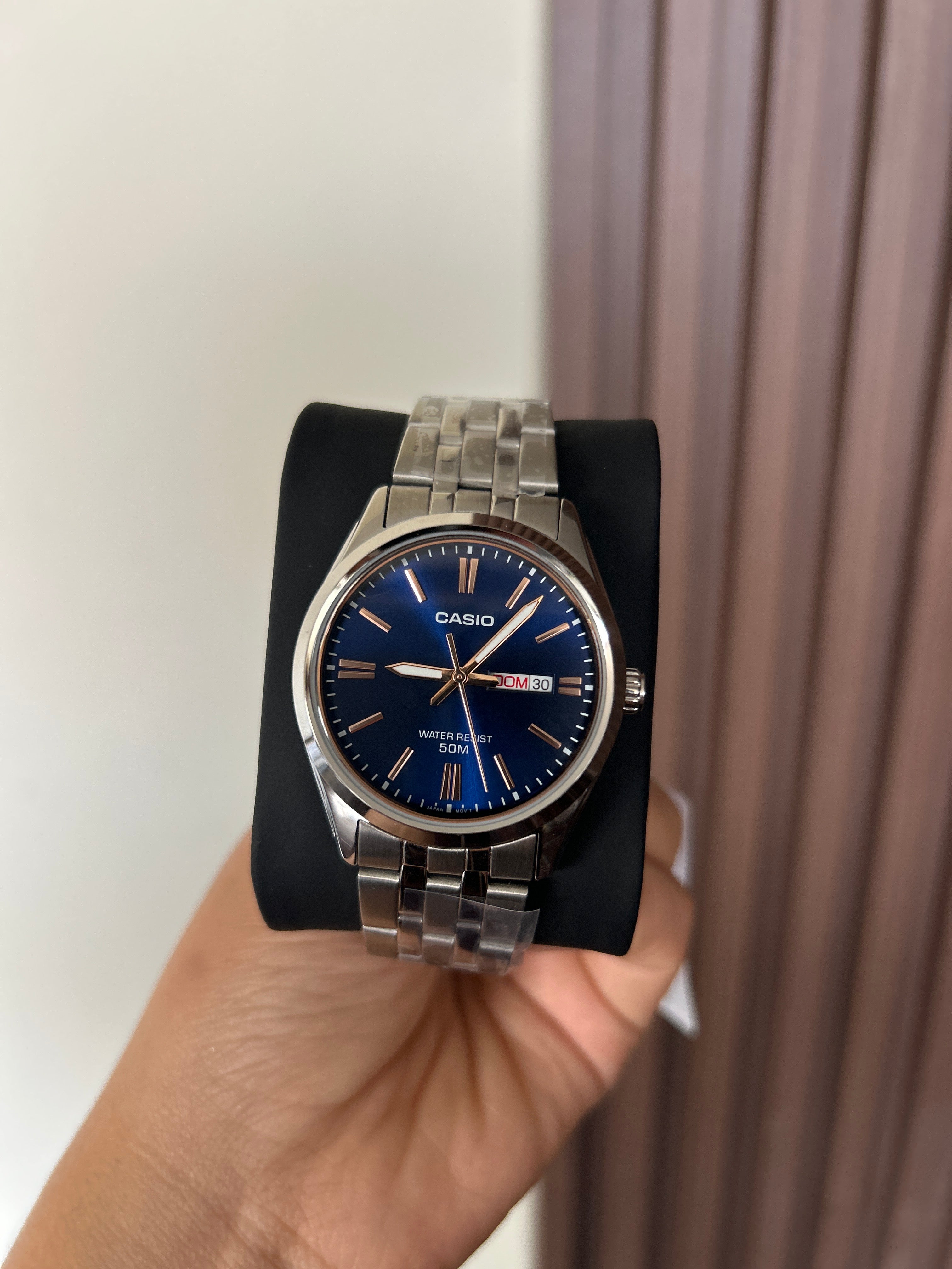 RELOJ CASIO HOMBRE 
Mtp-1335D azul