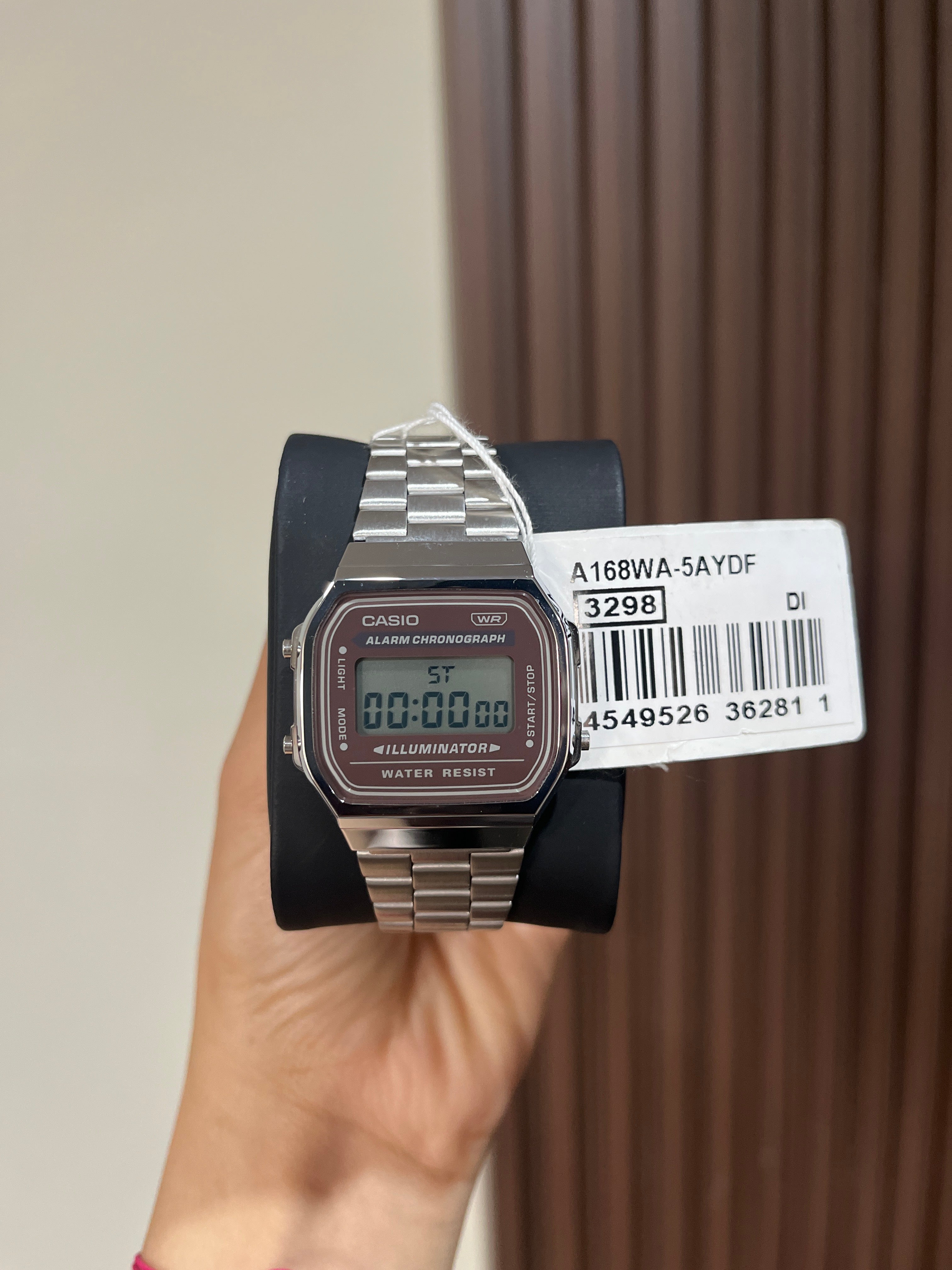 CASIO HOMBRE A168WA-5A