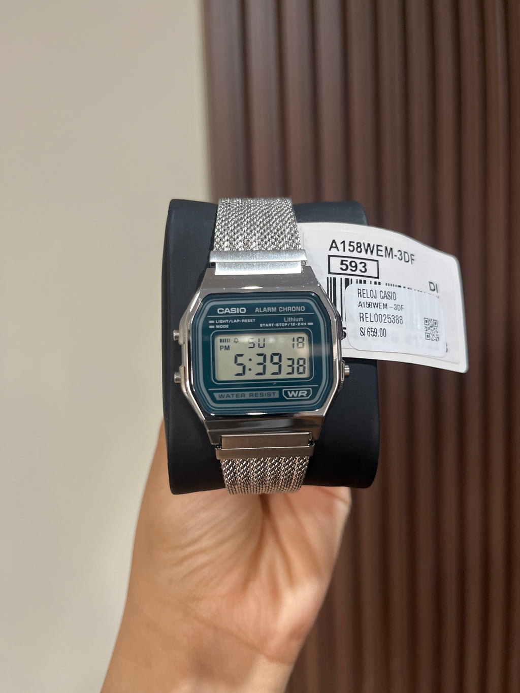 CASIO HOMBRE A158WEM-3D