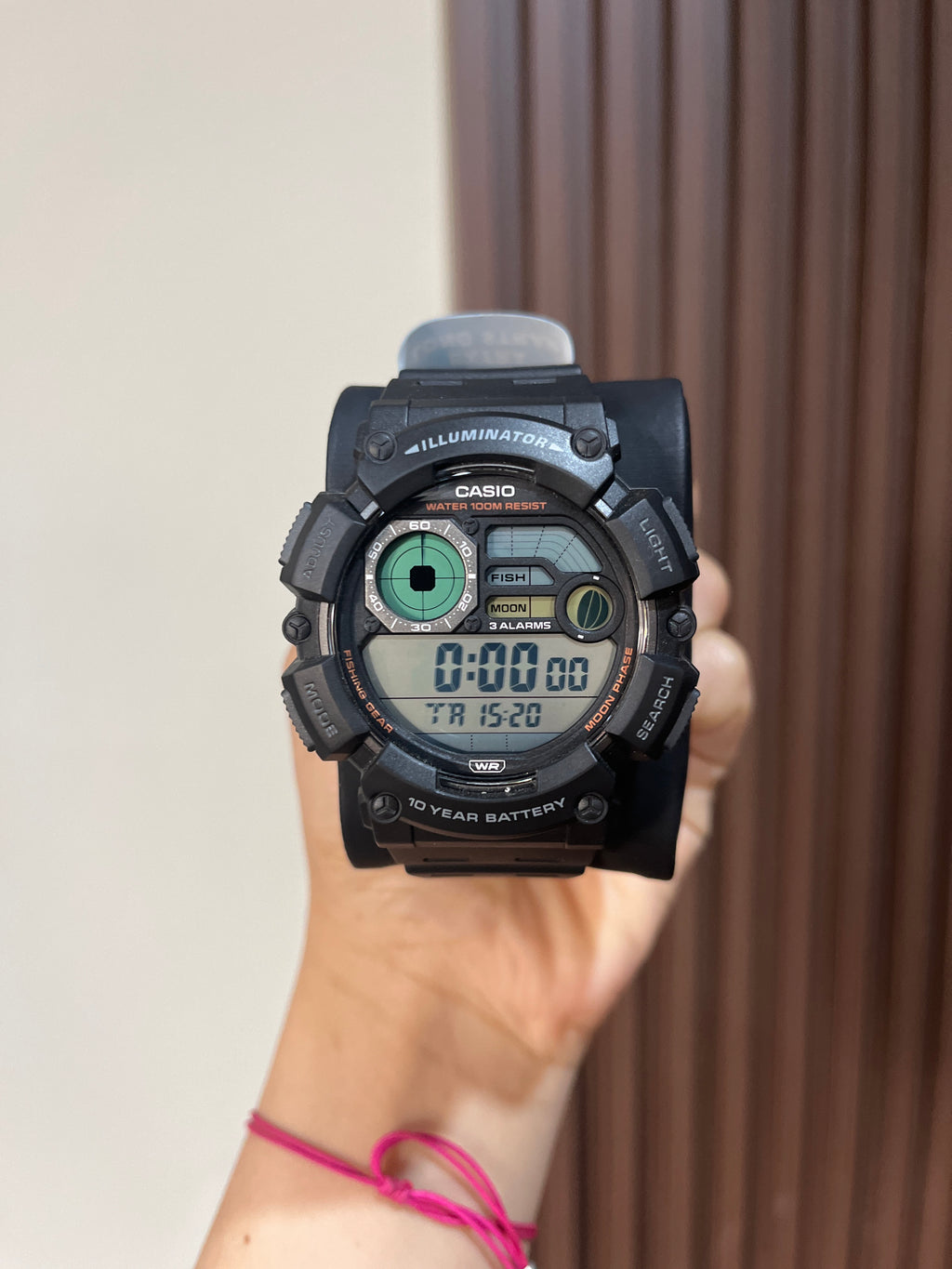 CASIO HOMBRE WS-1500H-1A