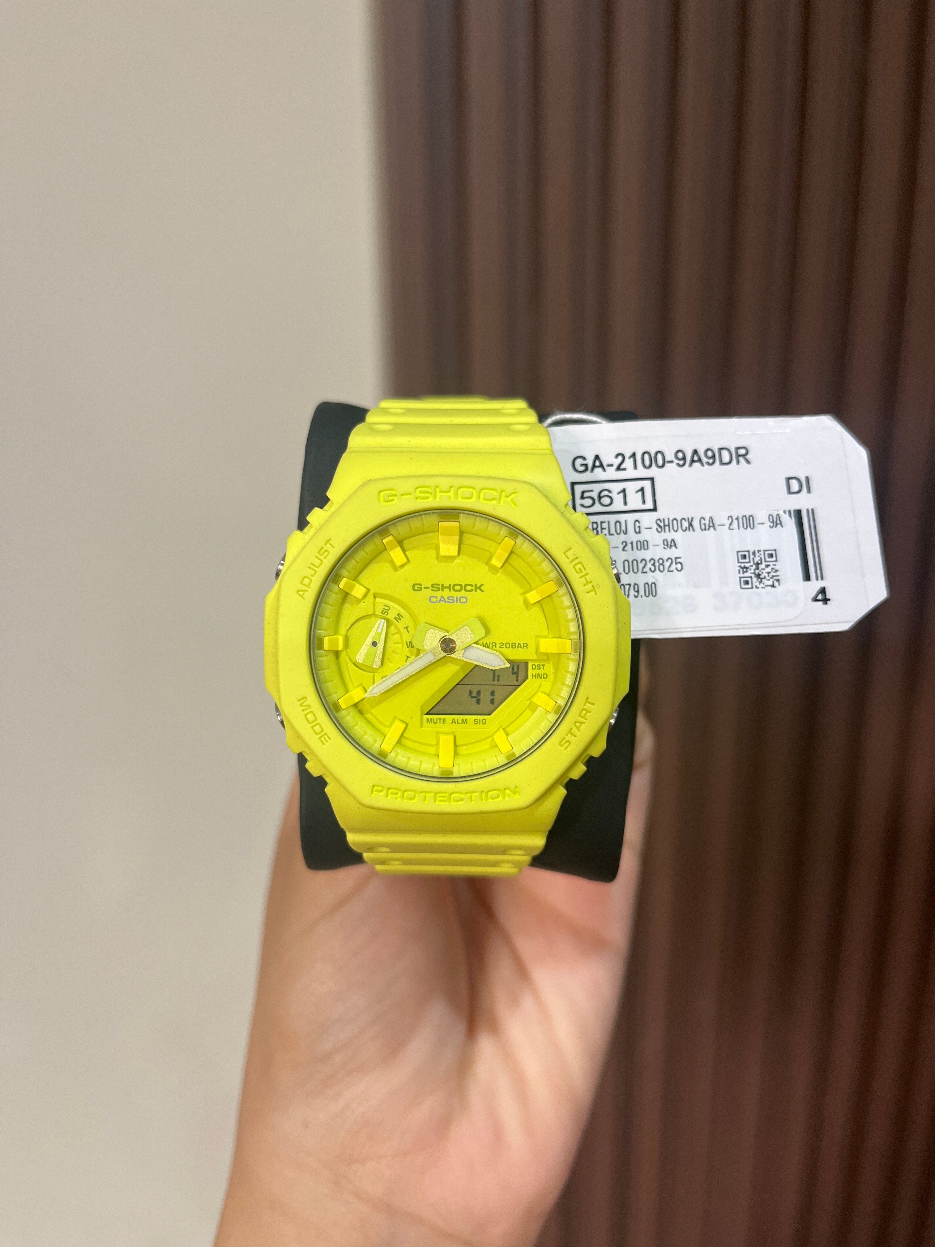 CASIO HOMBRE GA-2100-9A